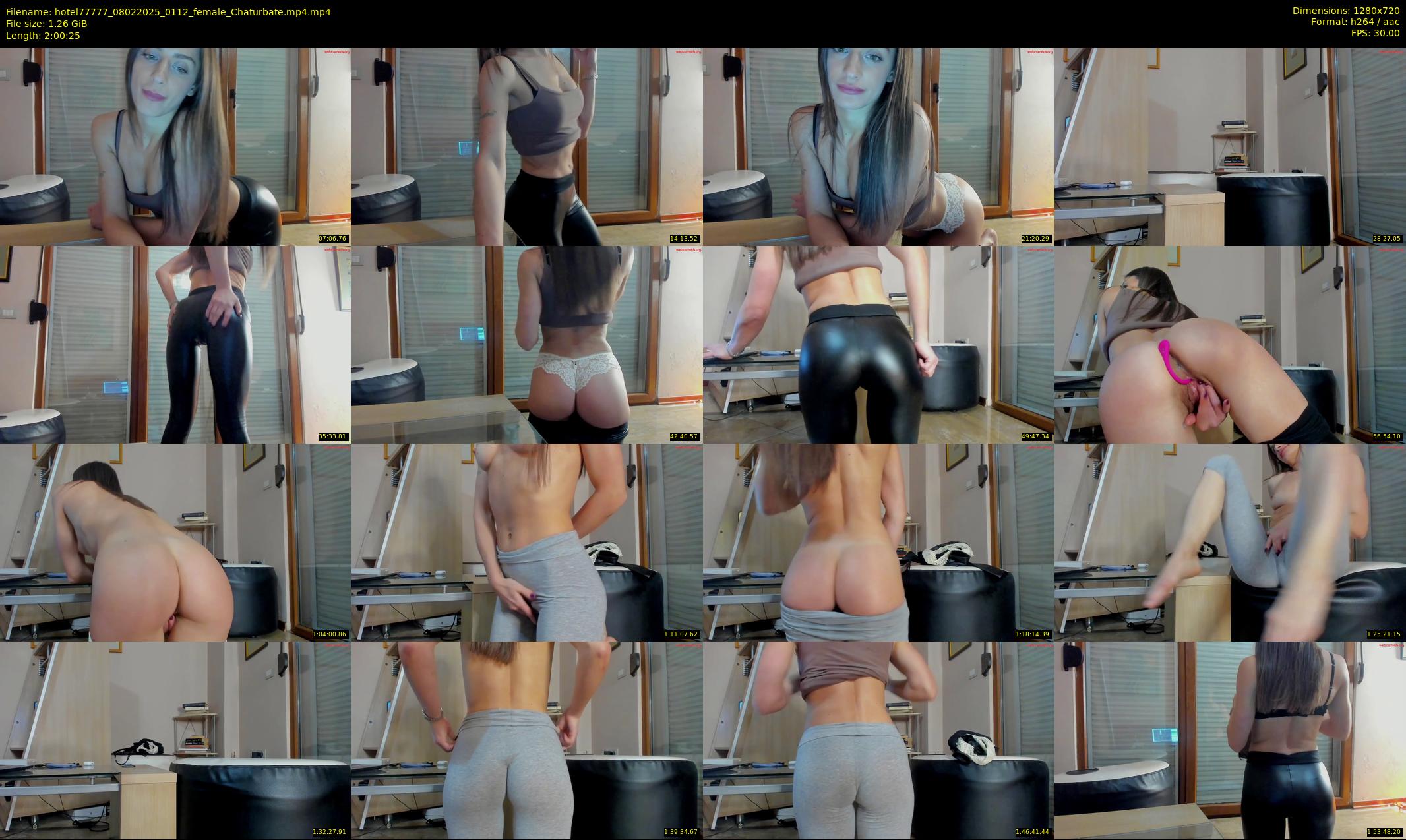 hotel77777 — 121 minute Chaturbate female cam show recording, 720p, Feb 8, 2025