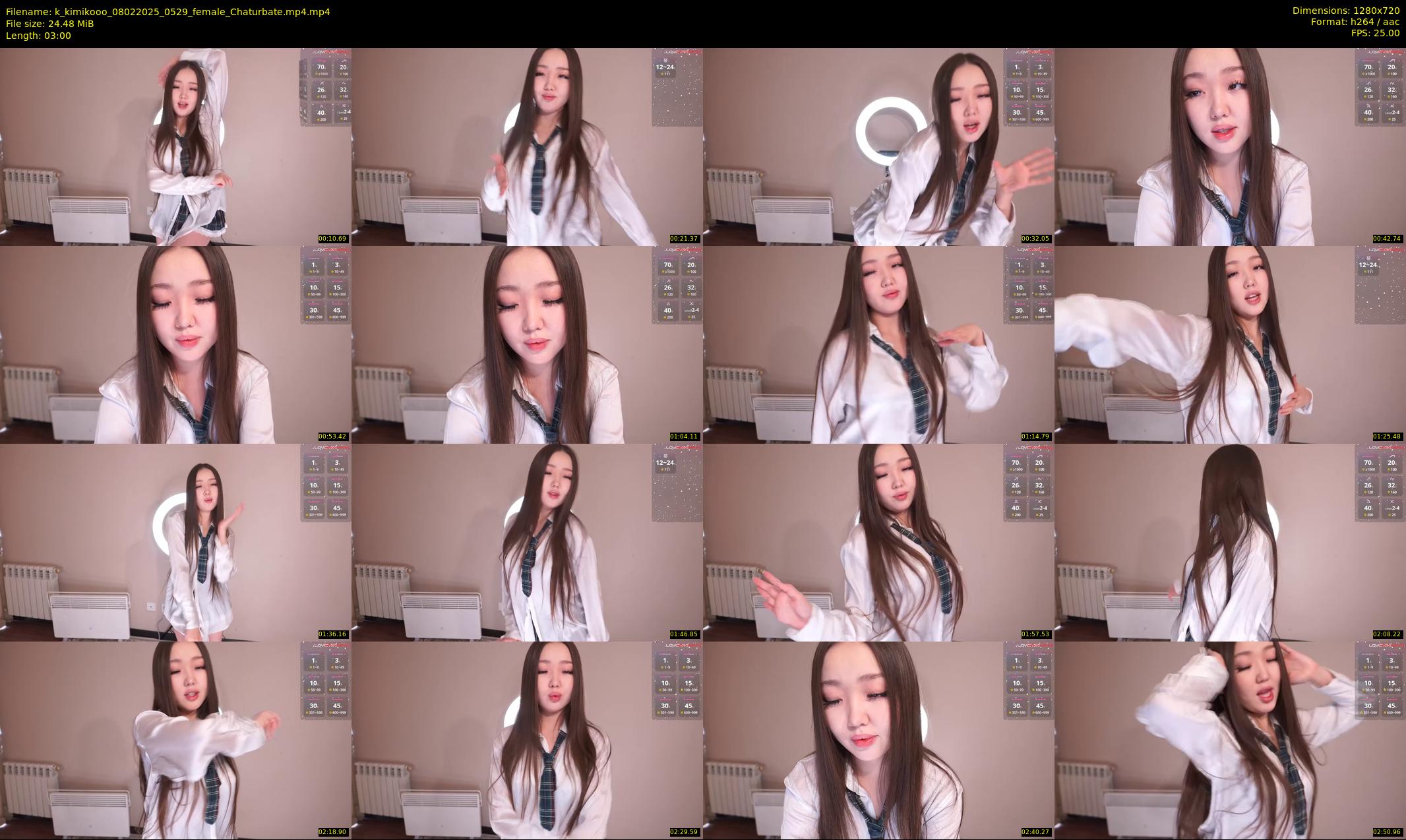 k_kimikooo — 3 minute Chaturbate female cam show recording, 720p, Feb 8, 2025