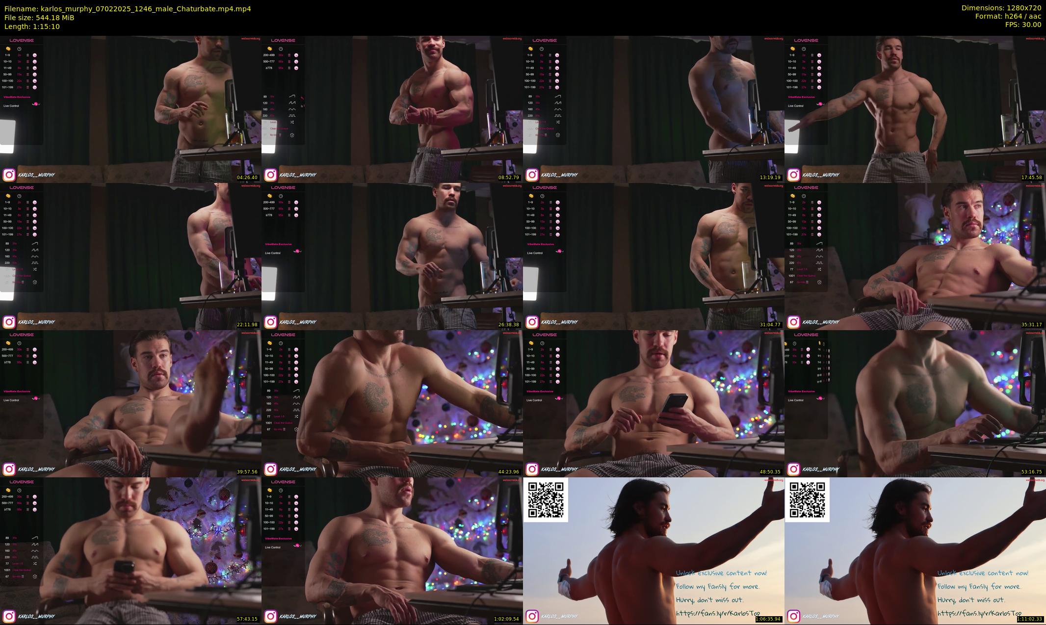 karlos_murphy — 76 minute Chaturbate male cam show recording, 720p, Feb 7, 2025