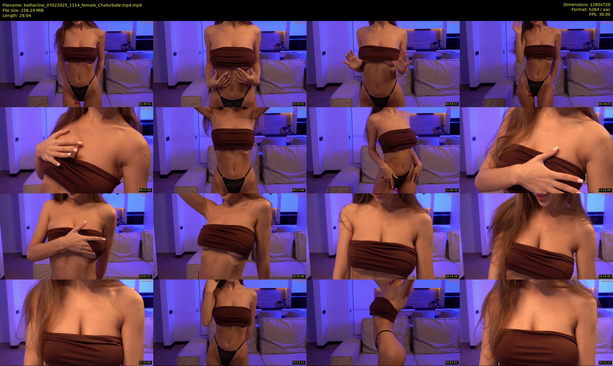 kathariine — 29 minute Chaturbate female cam show recording, 720p, Feb 7, 2025