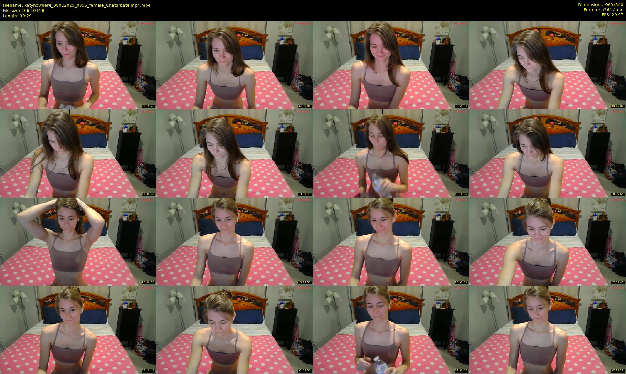 katynowhere — 40 minute Chaturbate female cam show recording, 480p, Feb 8, 2025