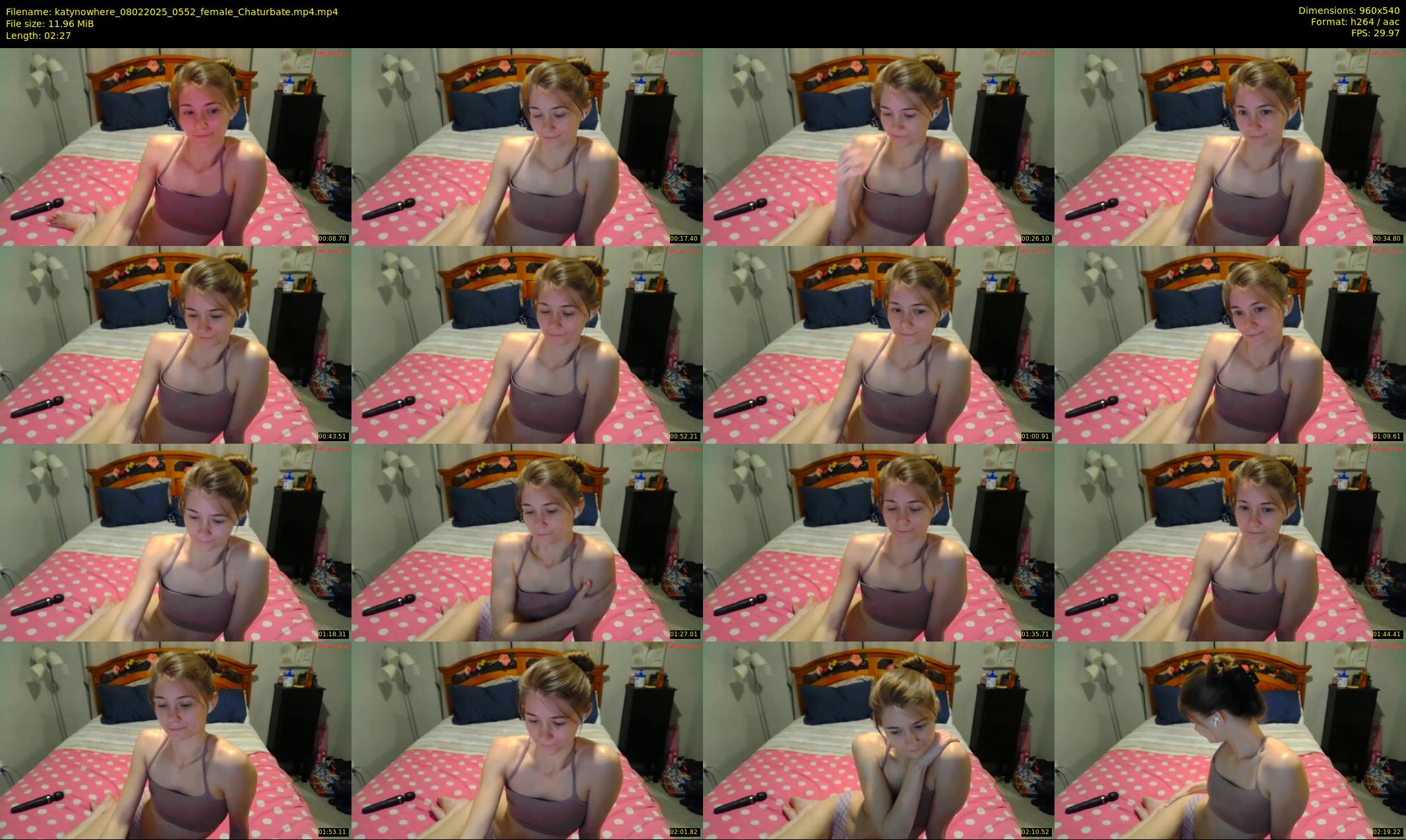 katynowhere — 3 minute Chaturbate female cam show recording, 480p, Feb 8, 2025