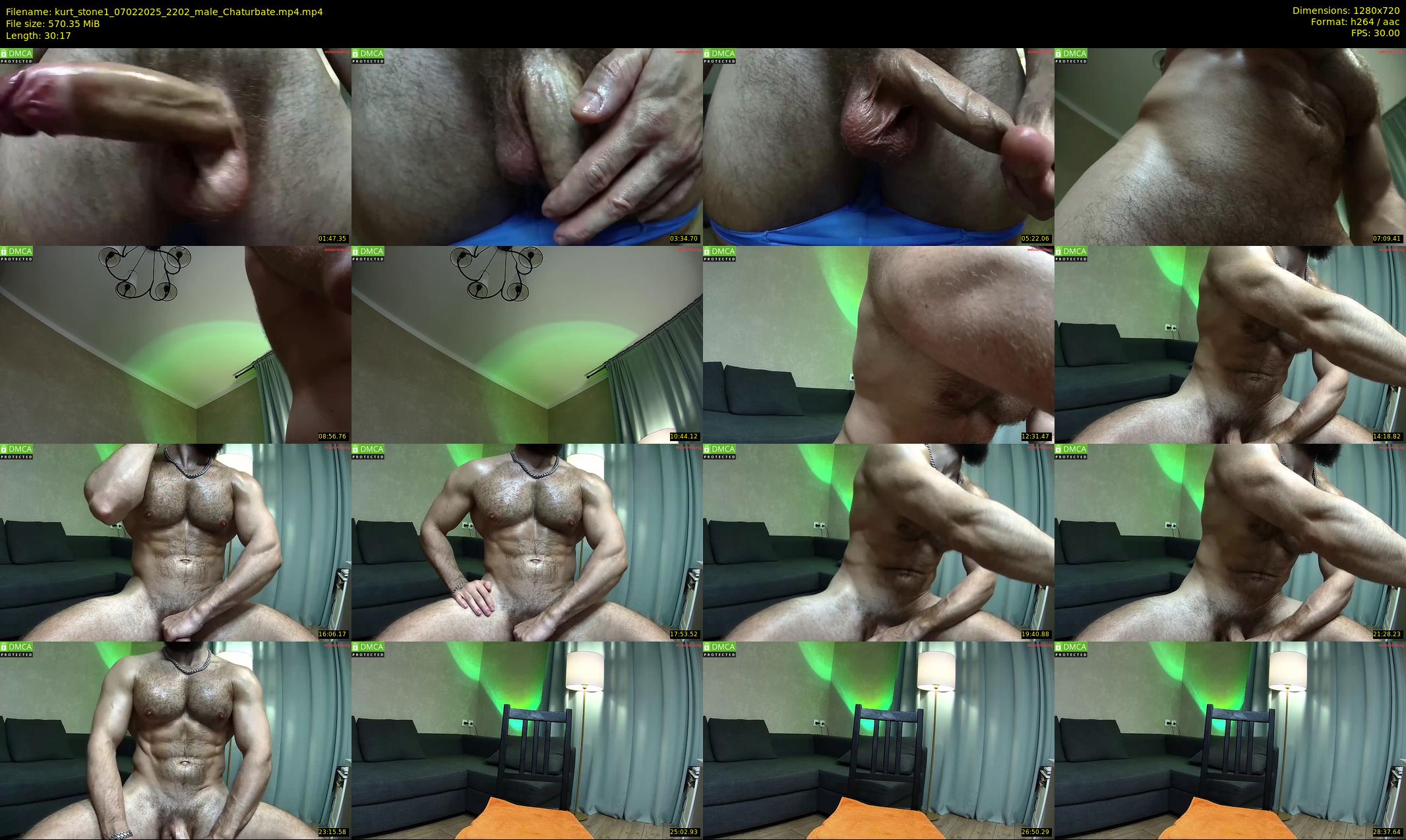 kurt_stone1 — 31 minute Chaturbate male cam show recording, 720p, Feb 7, 2025