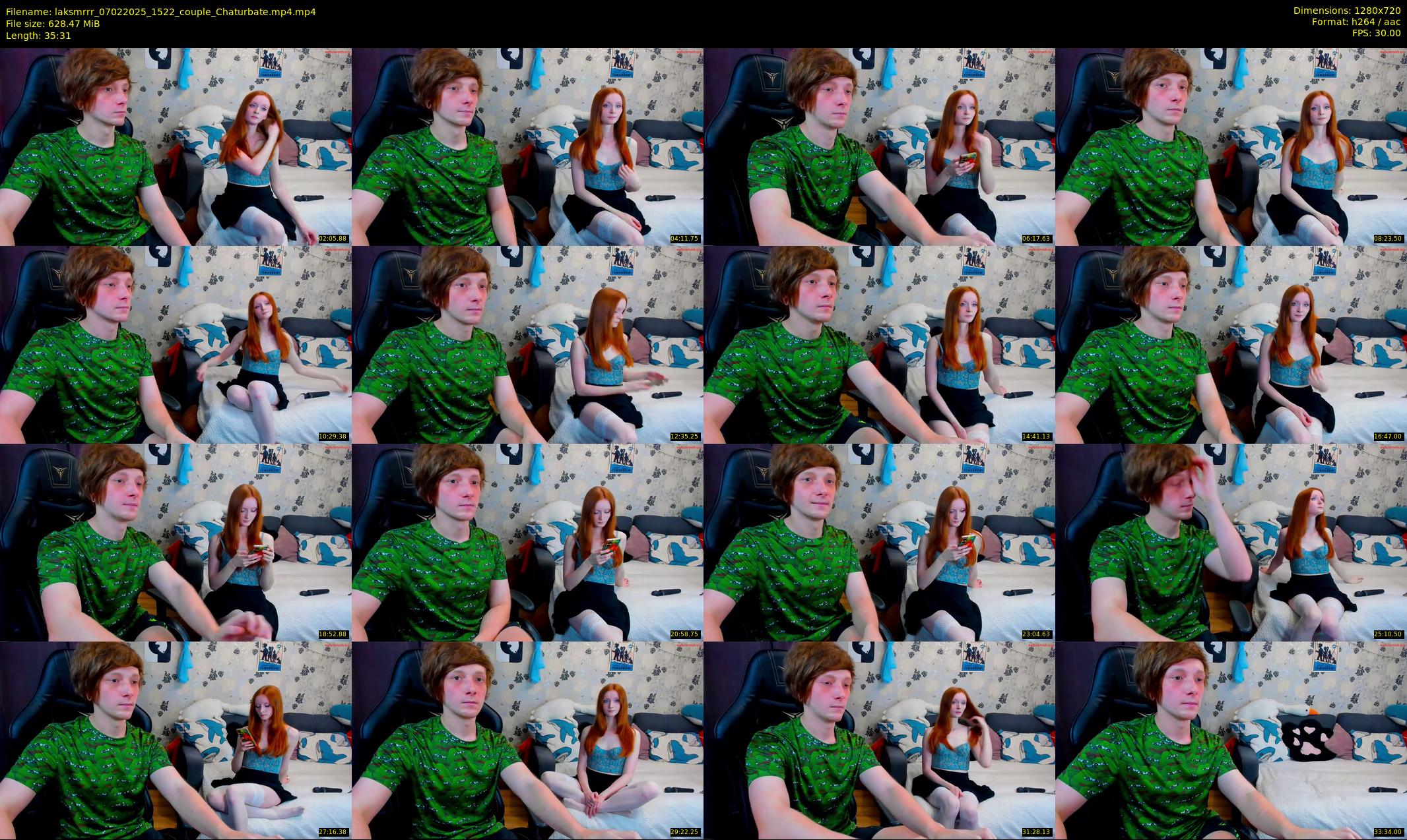 laksmrrr — 36 minute Chaturbate couple cam show recording, 720p, Feb 7, 2025