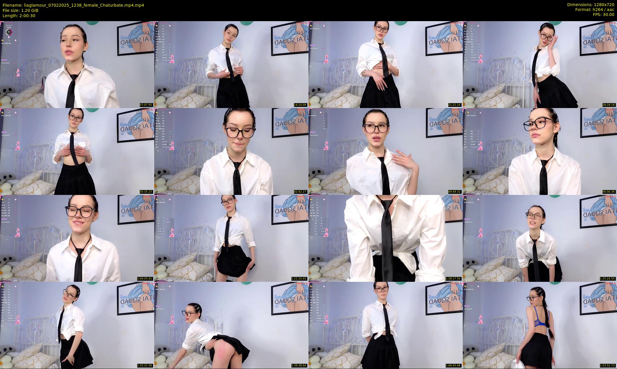 liaglamour — 121 minute Chaturbate female cam show recording, 720p, Feb 7, 2025