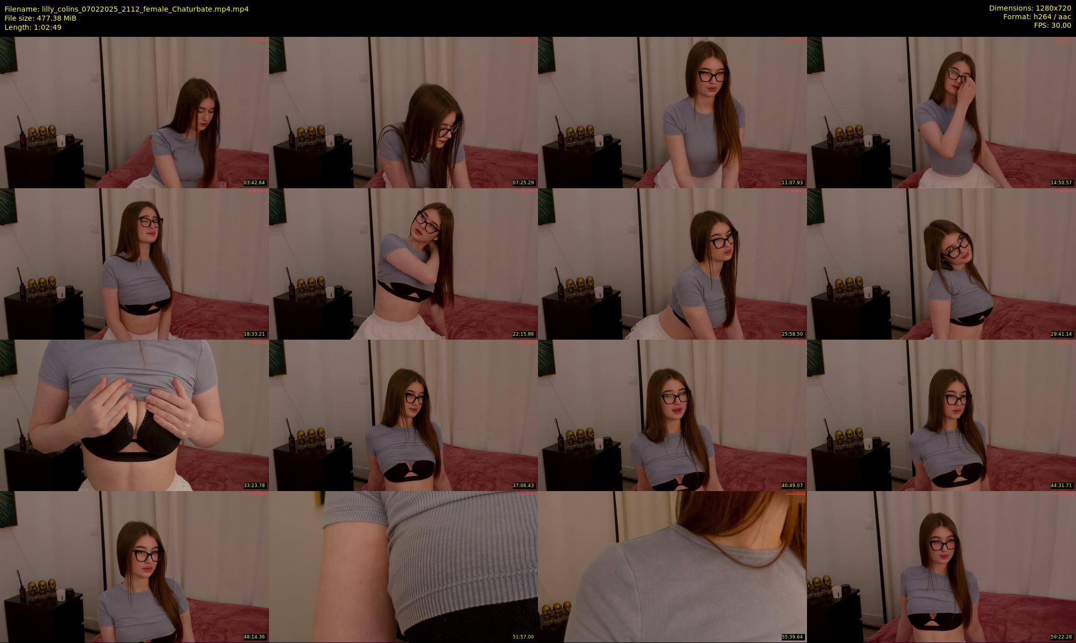 lilly_colins — 63 minute Chaturbate female cam show recording, 720p, Feb 7, 2025