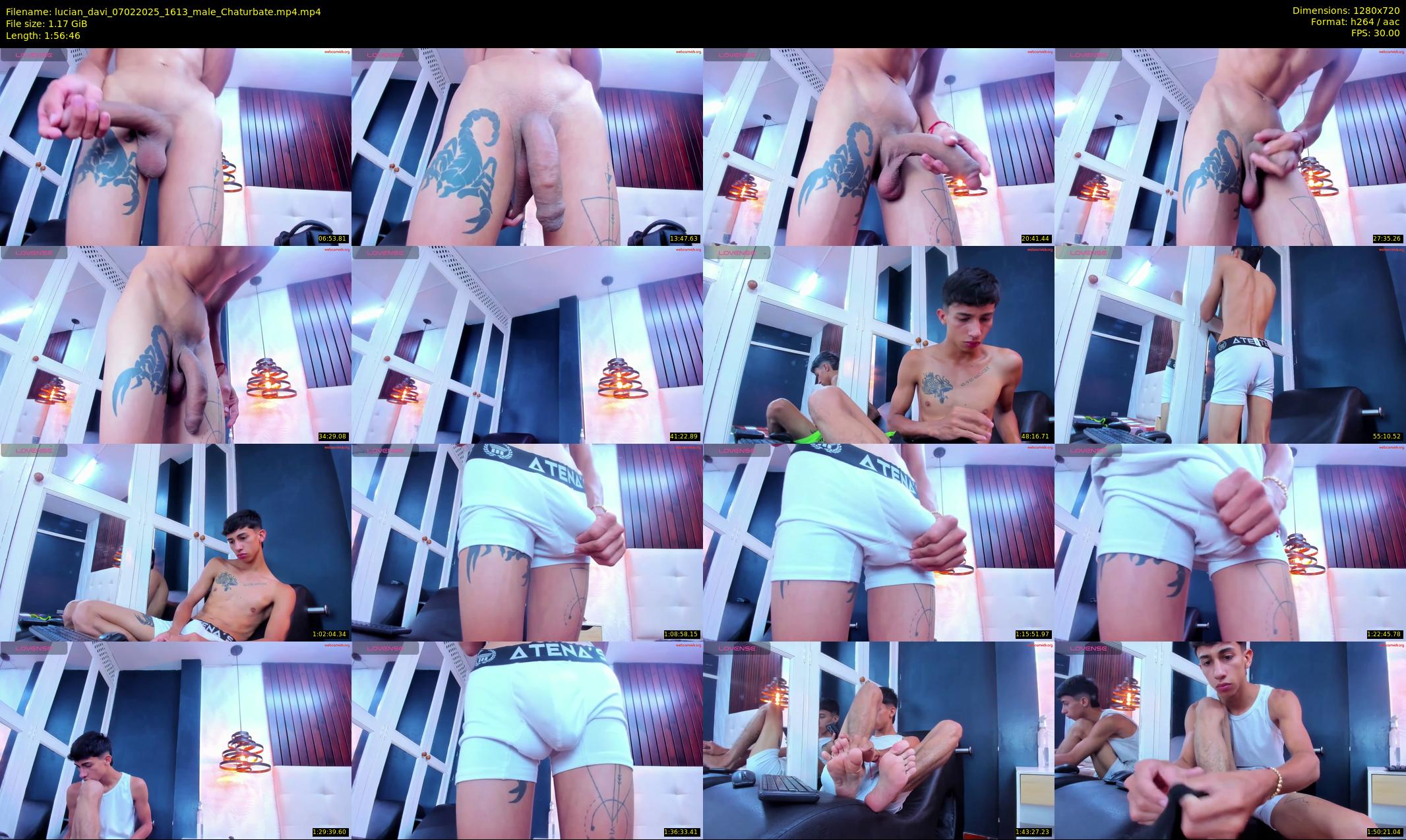 lucian_davi — 117 minute Chaturbate male cam show recording, 720p, Feb 7, 2025