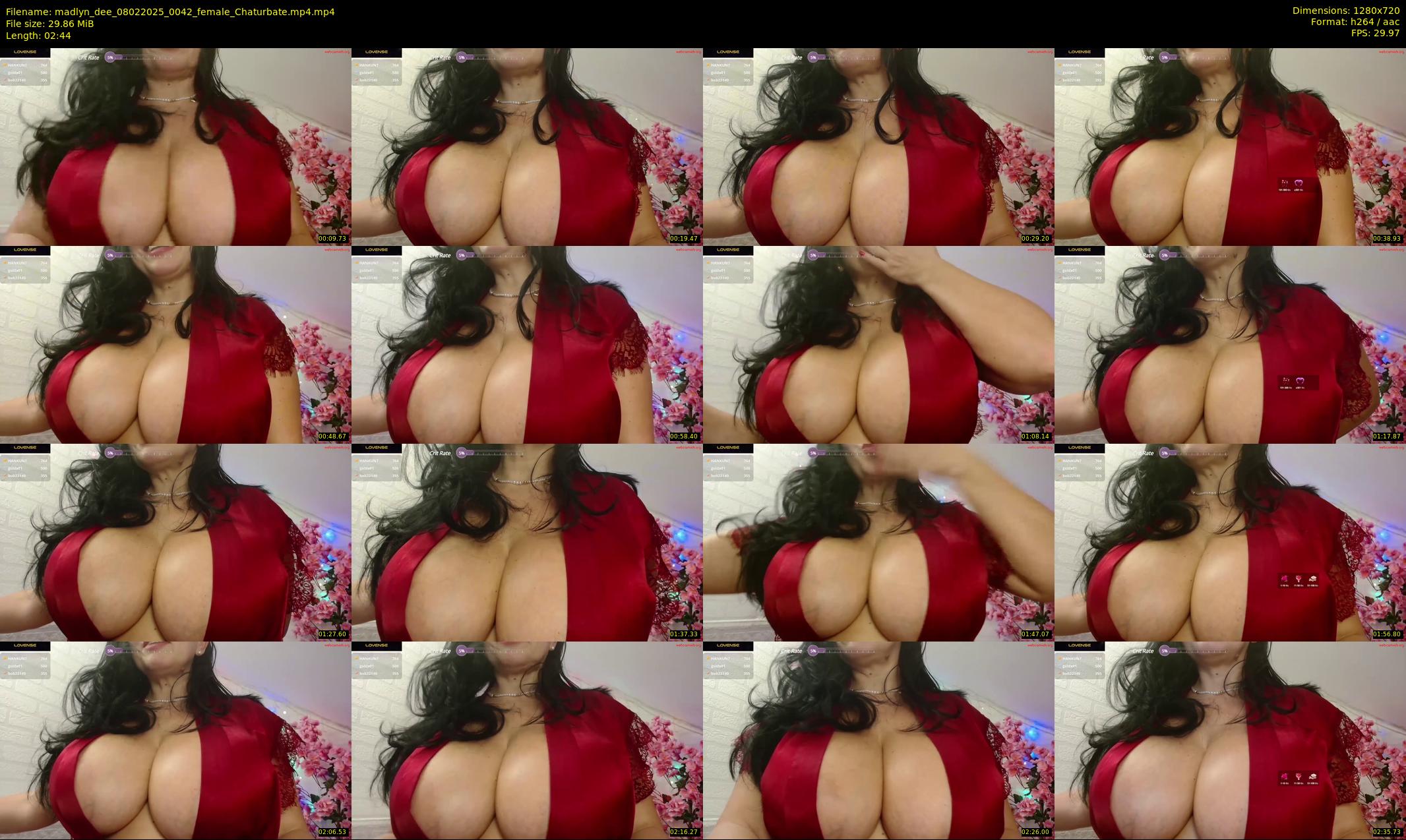 madlyn_dee — 3 minute Chaturbate female cam show recording, 720p, Feb 8, 2025