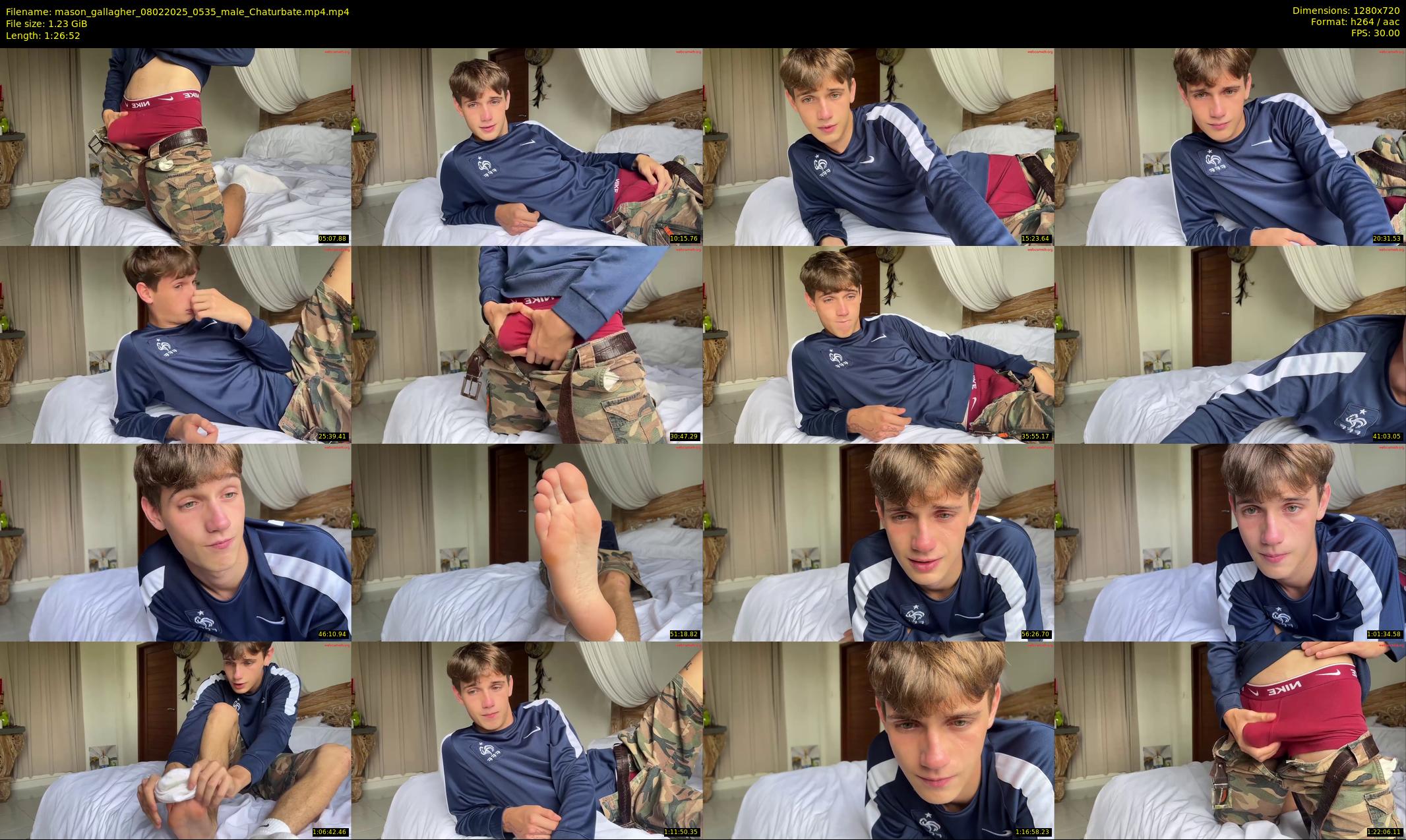 mason_gallagher — 87 minute Chaturbate male cam show recording, 720p, Feb 8, 2025