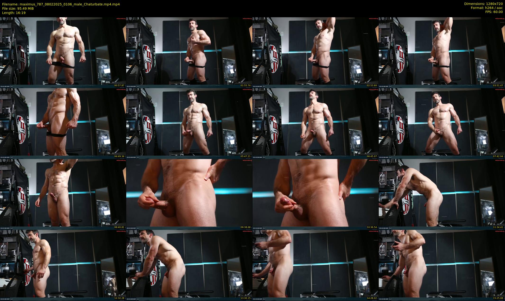 maximus_787 — 17 minute Chaturbate male cam show recording, 720p, Feb 8, 2025