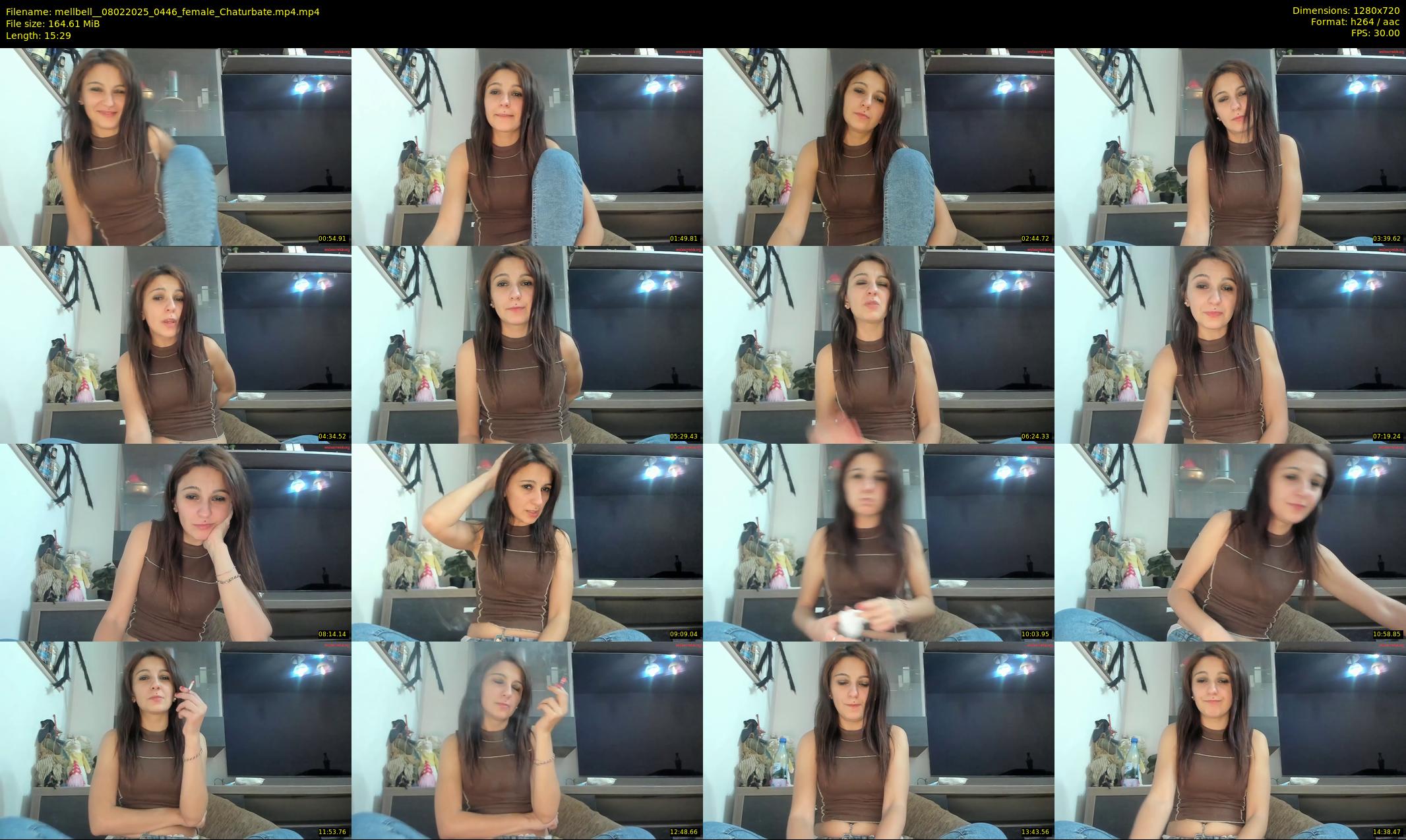 mellbell_ — 16 minute Chaturbate female cam show recording, 720p, Feb 8, 2025