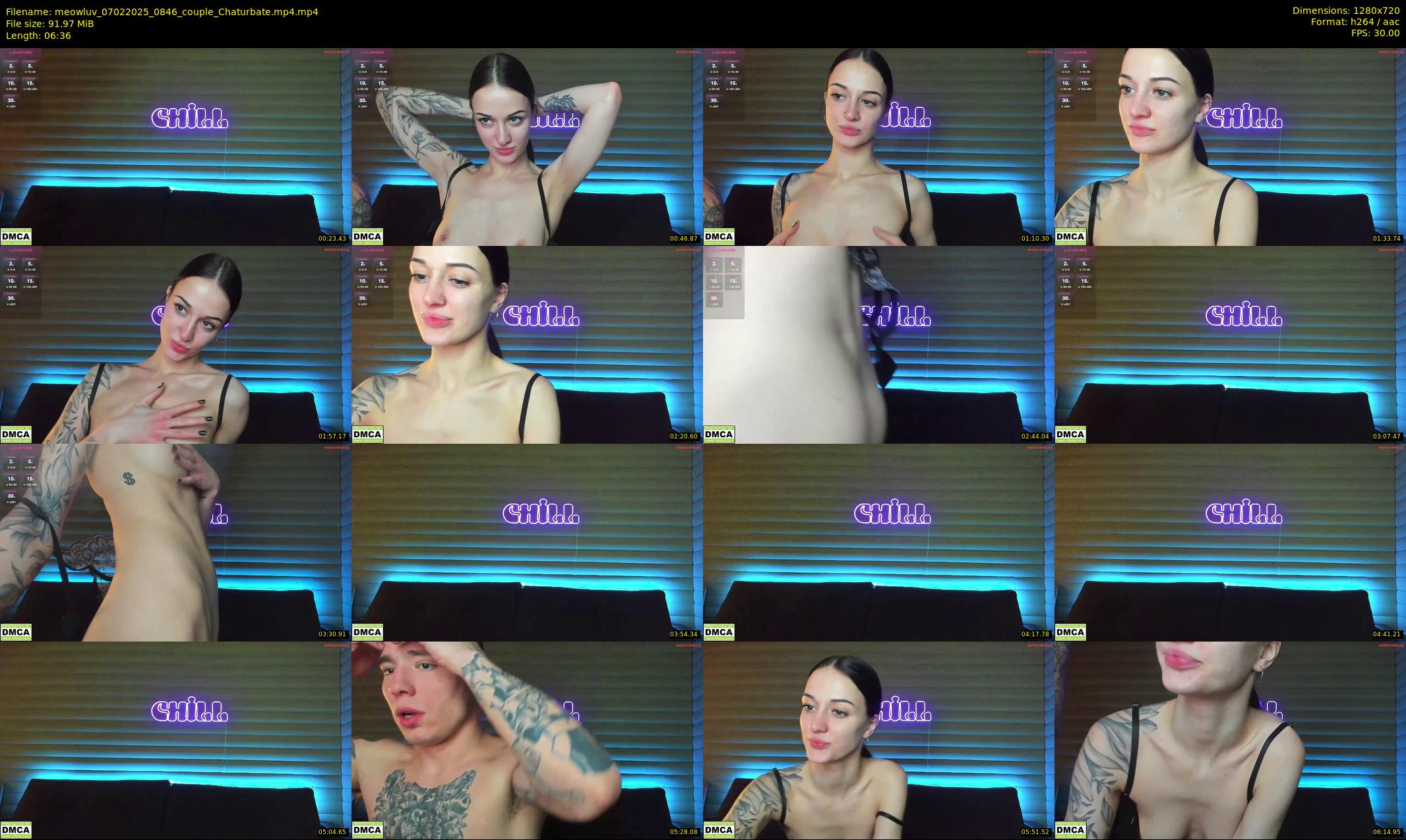 meowluv — 7 minute Chaturbate couple cam show recording, 720p, Feb 7, 2025
