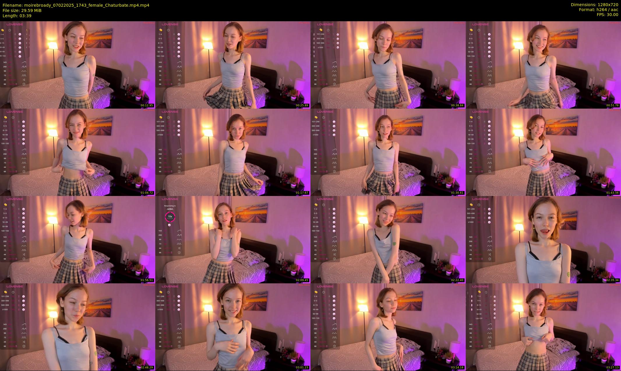 moirebroady — 4 minute Chaturbate female cam show recording, 720p, Feb 7, 2025