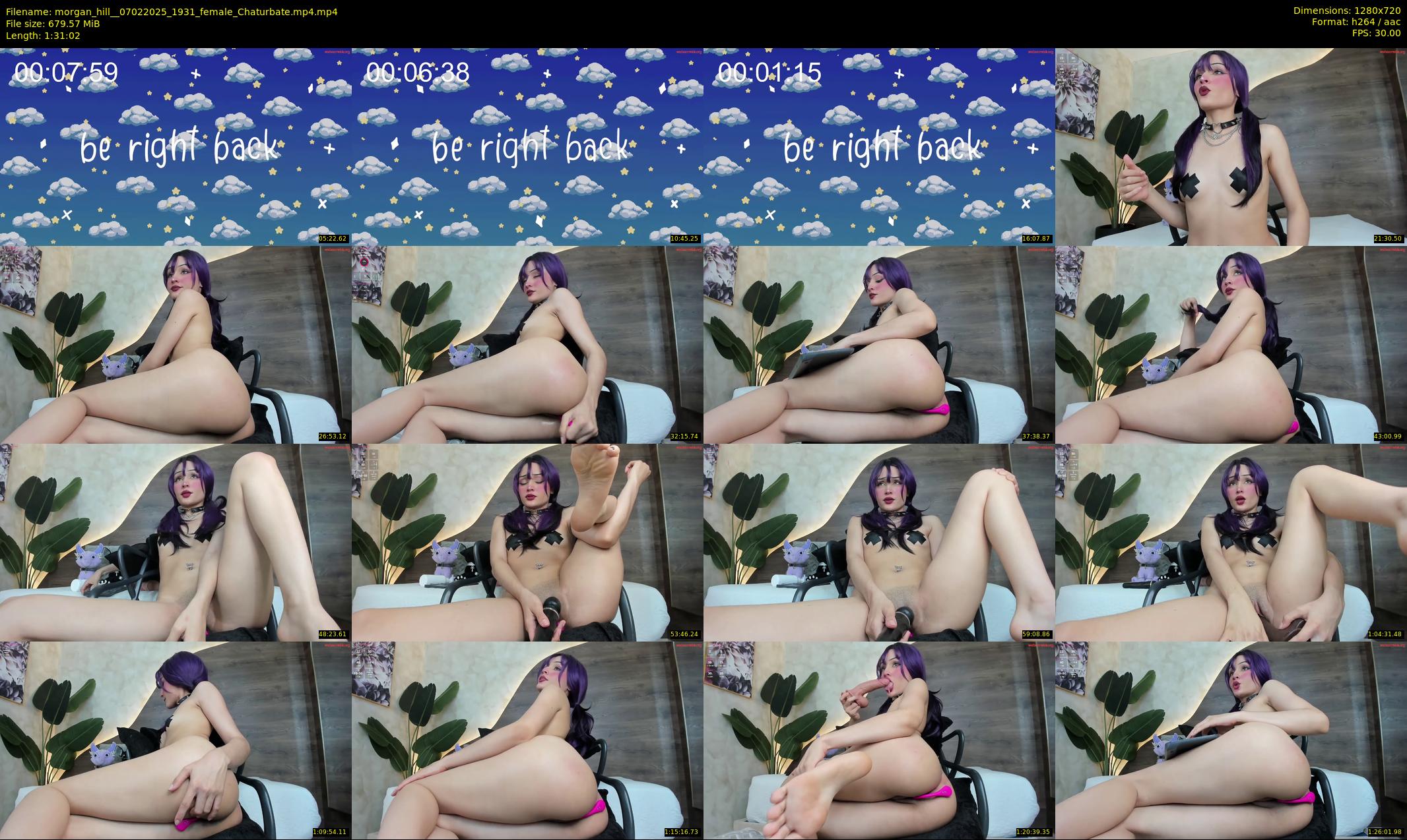 morgan_hill_ — 92 minute Chaturbate female cam show recording, 720p, Feb 7, 2025
