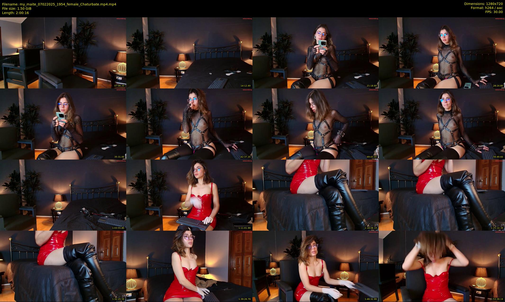 my_maite — 121 minute Chaturbate female cam show recording, 720p, Feb 7, 2025