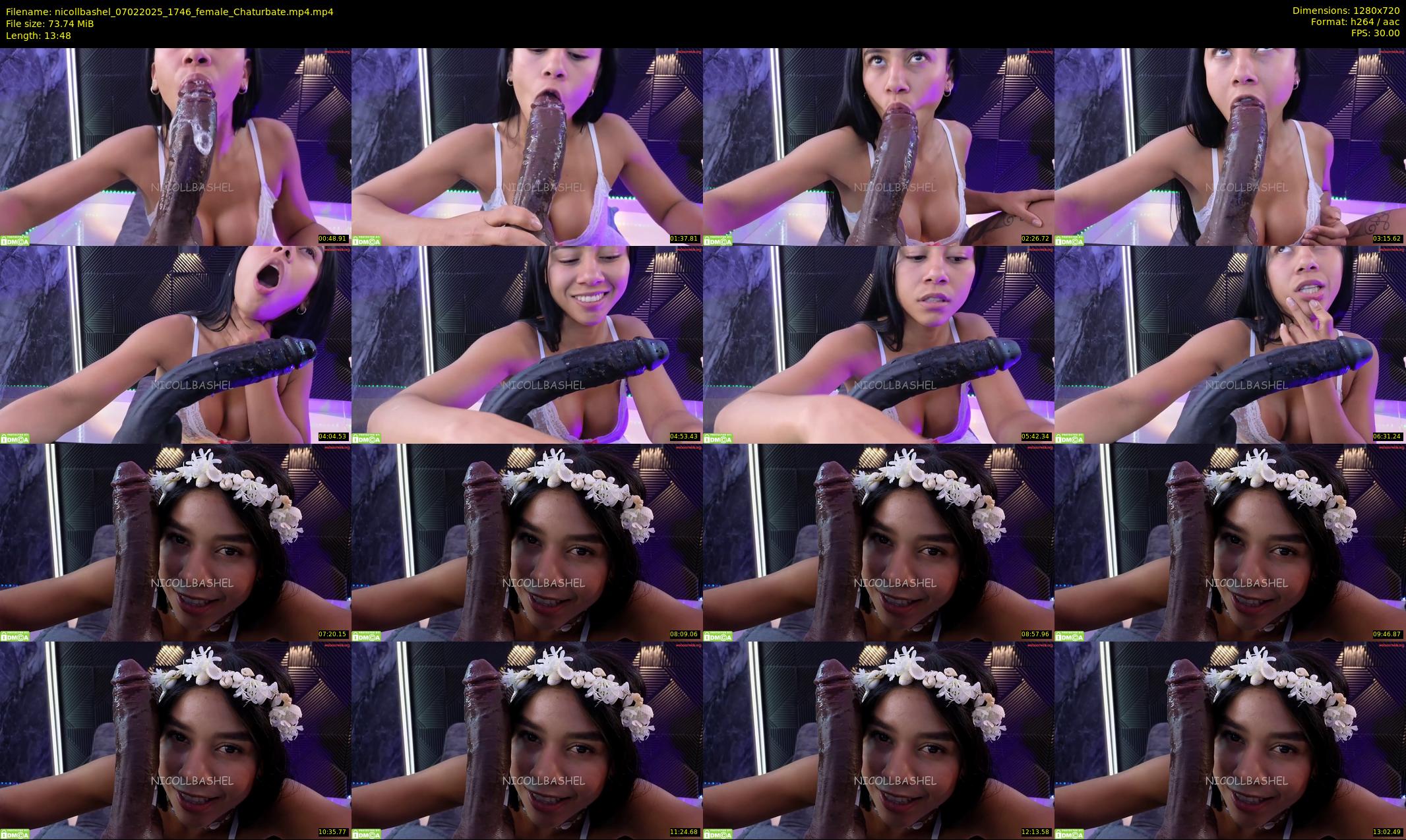 nicollbashel — 14 minute Chaturbate female cam show recording, 720p, Feb 7, 2025