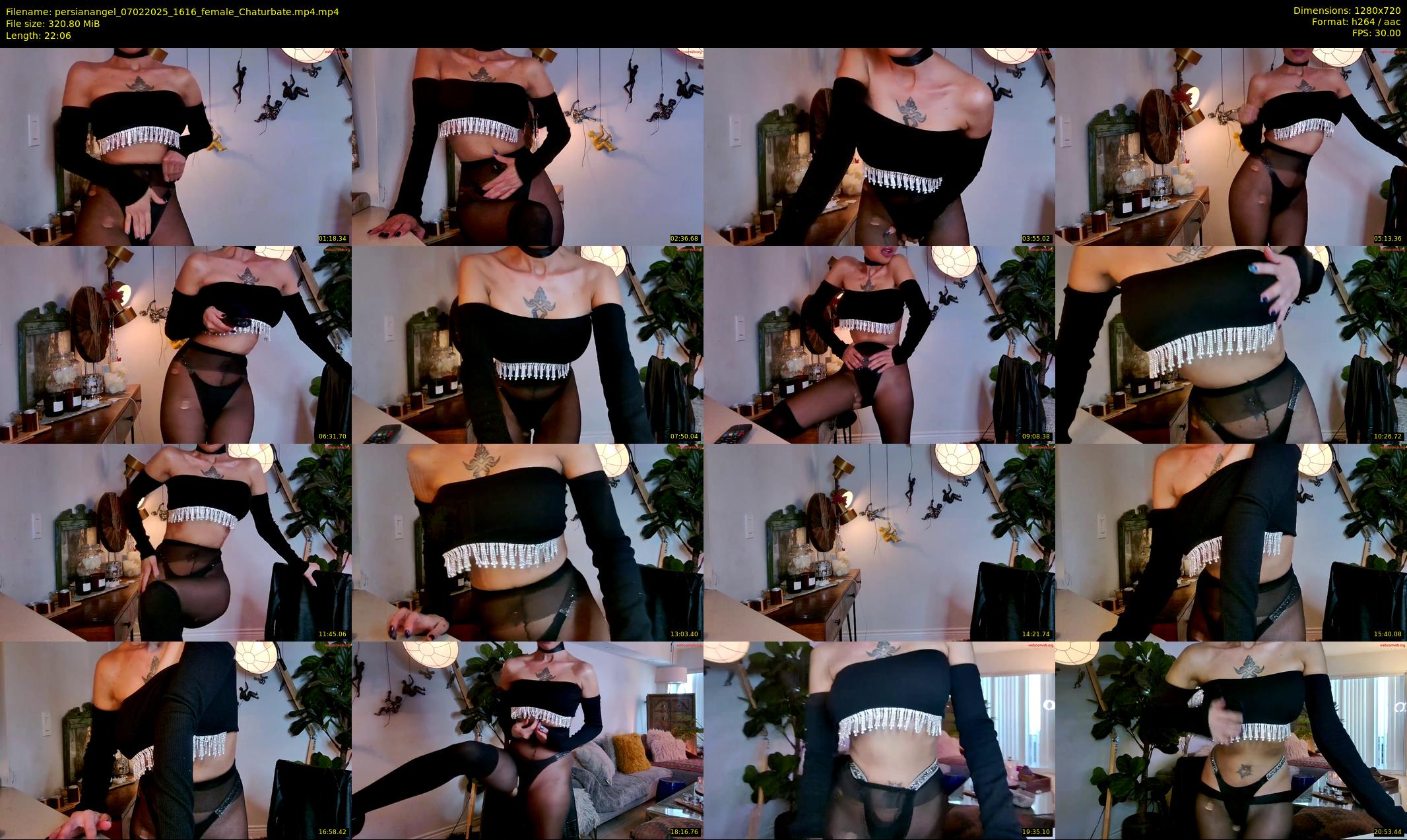persianangel — 23 minute Chaturbate female cam show recording, 720p, Feb 7, 2025