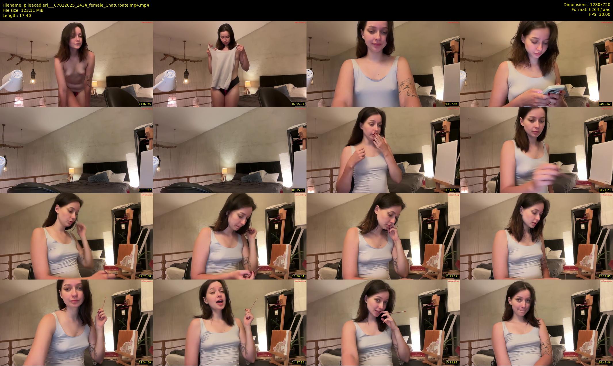 pileacadieri__ — 18 minute Chaturbate female cam show recording, 720p, Feb 7, 2025