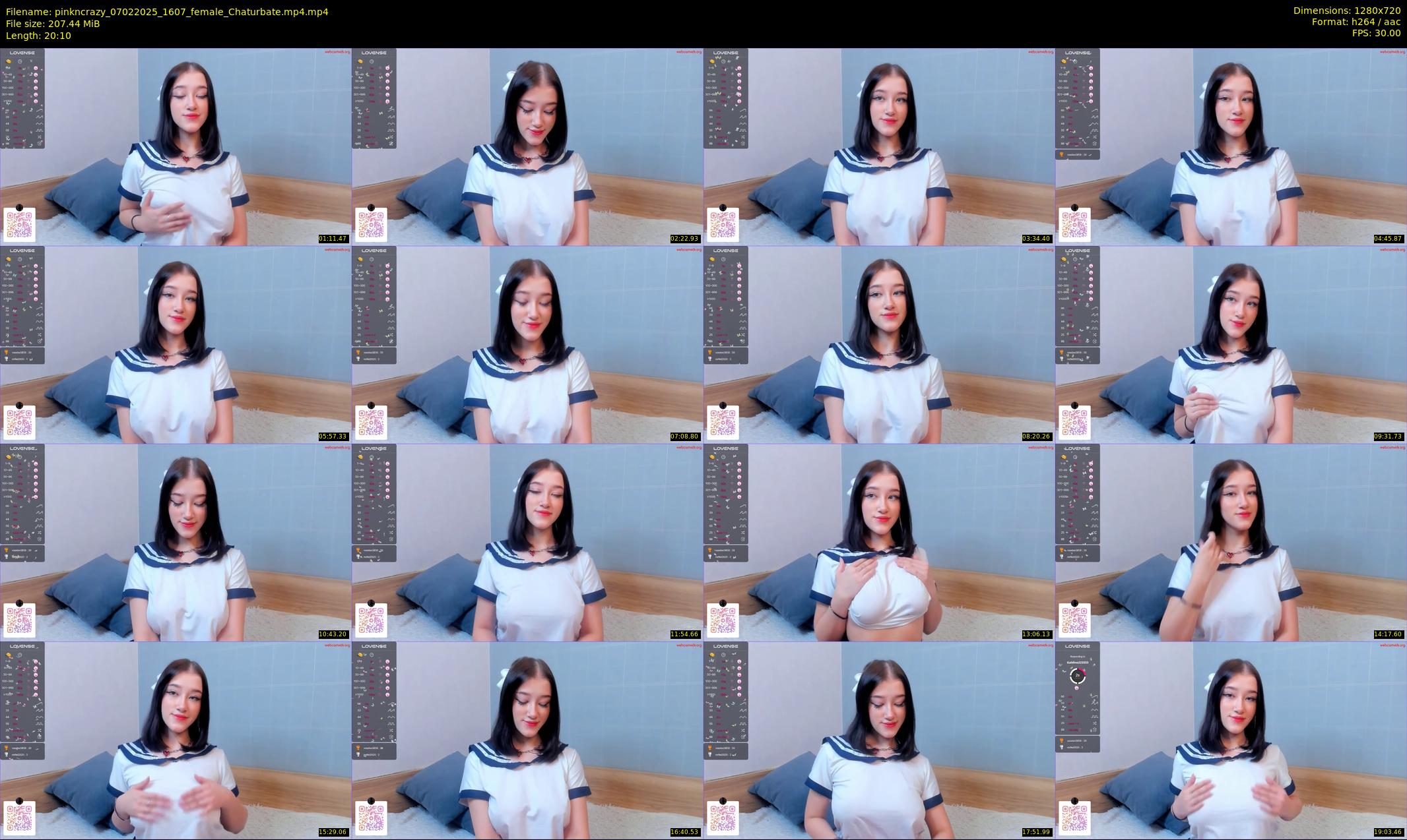 pinkncrazy — 21 minute Chaturbate female cam show recording, 720p, Feb 7, 2025