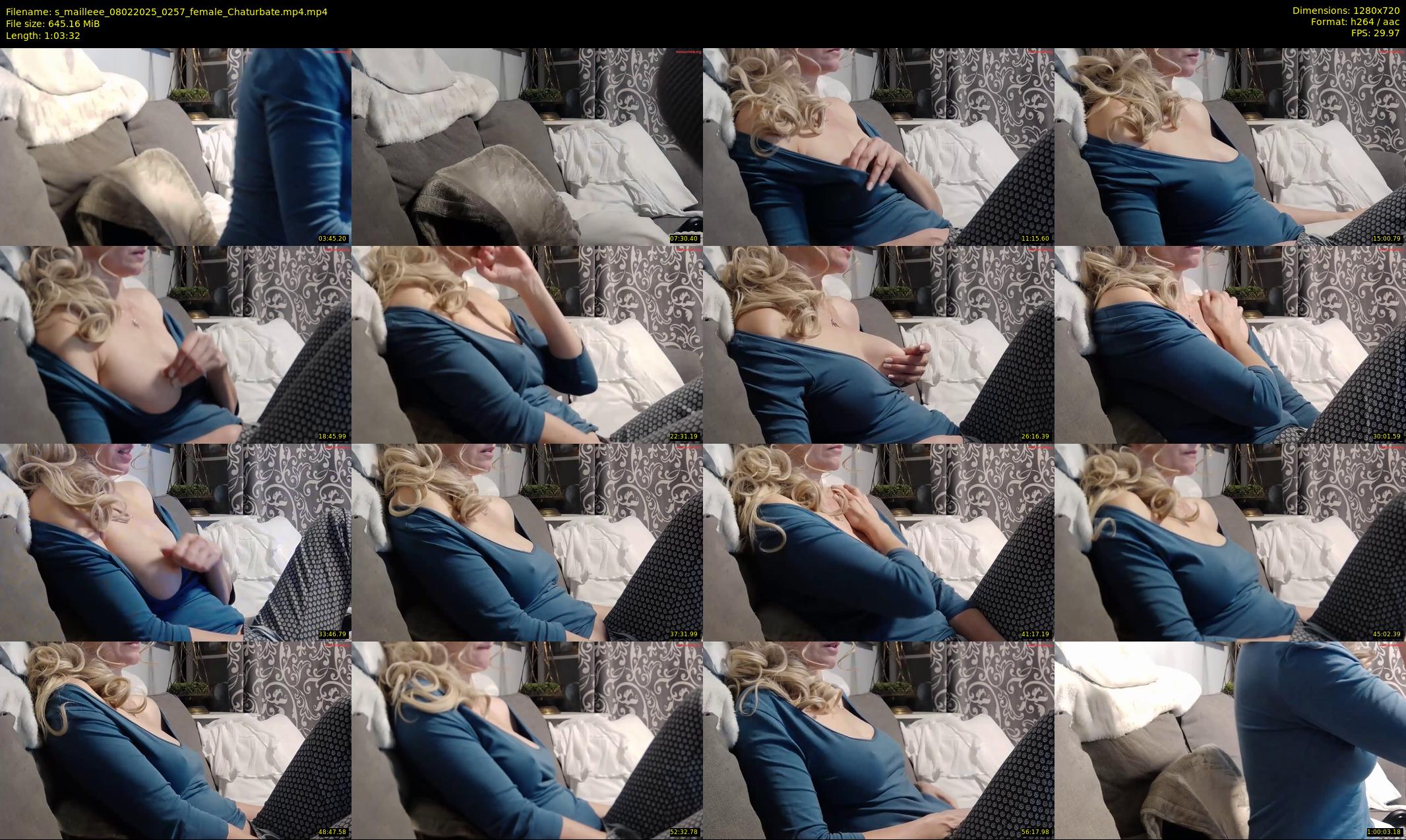s_mailleee — 64 minute Chaturbate female cam show recording, 720p, Feb 8, 2025