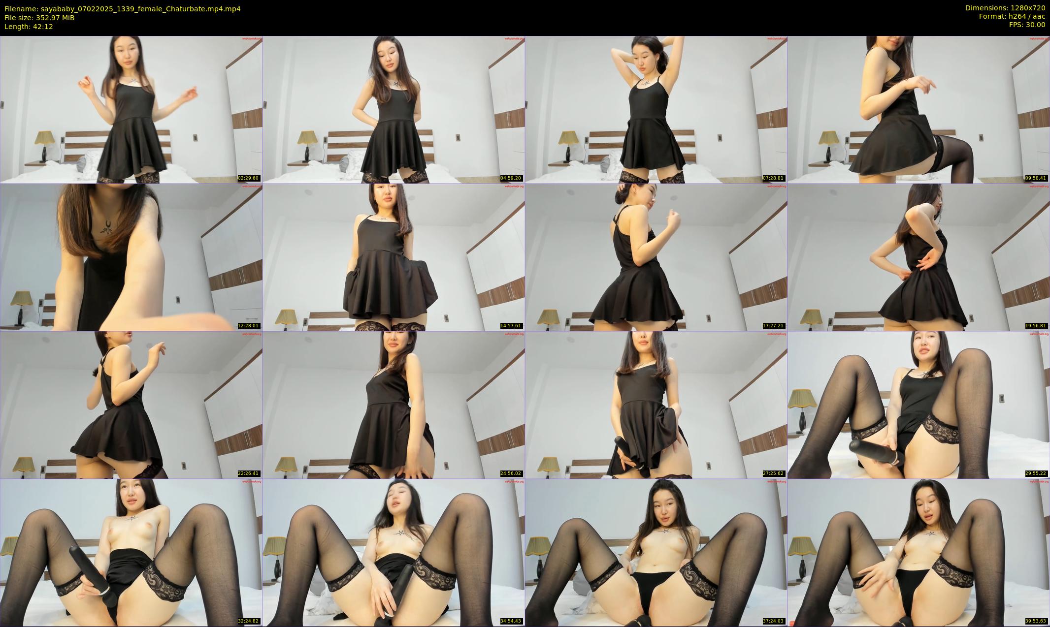 sayababy — 43 minute Chaturbate female cam show recording, 720p, Feb 7, 2025
