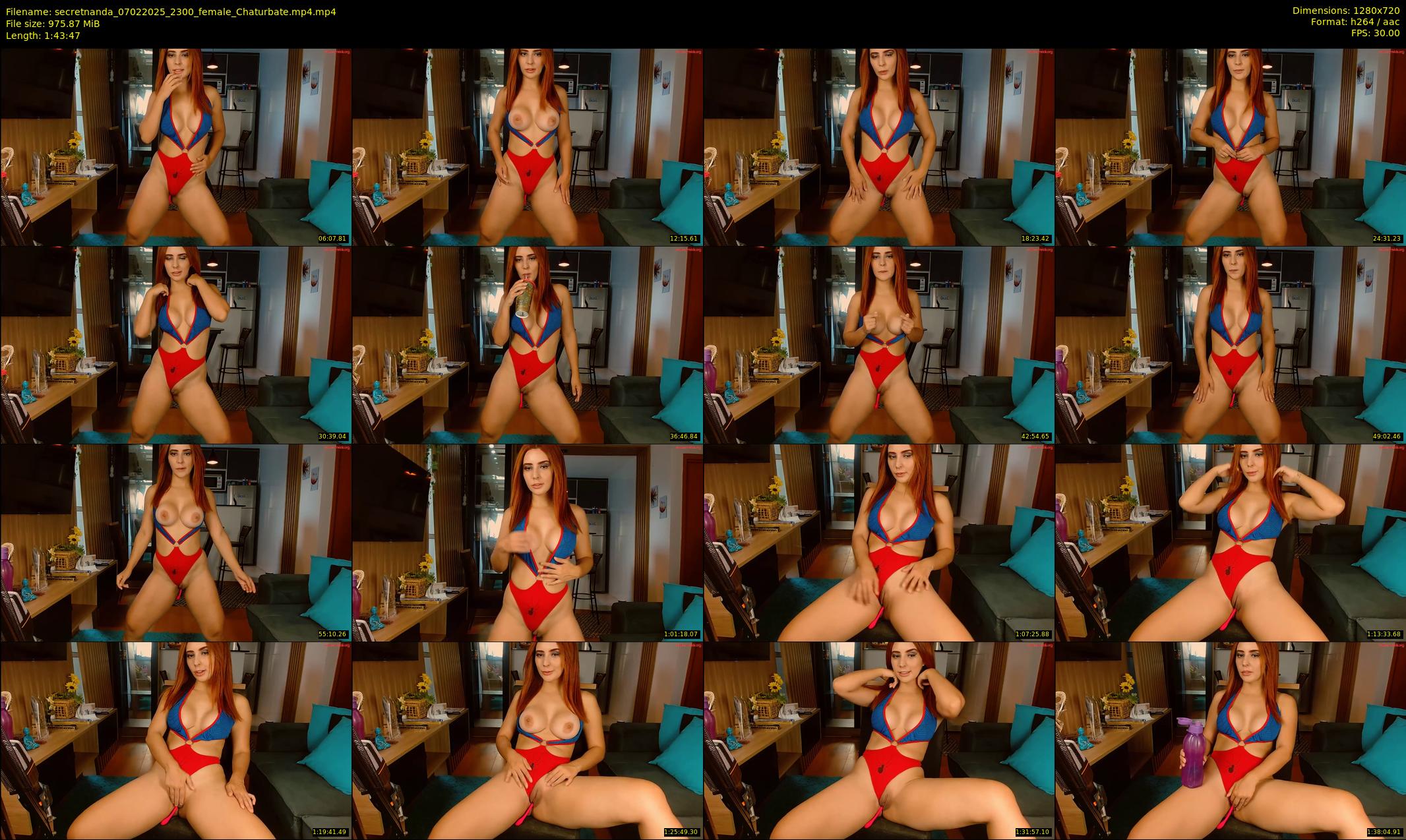 secretnanda — 104 minute Chaturbate female cam show recording, 720p, Feb 7, 2025