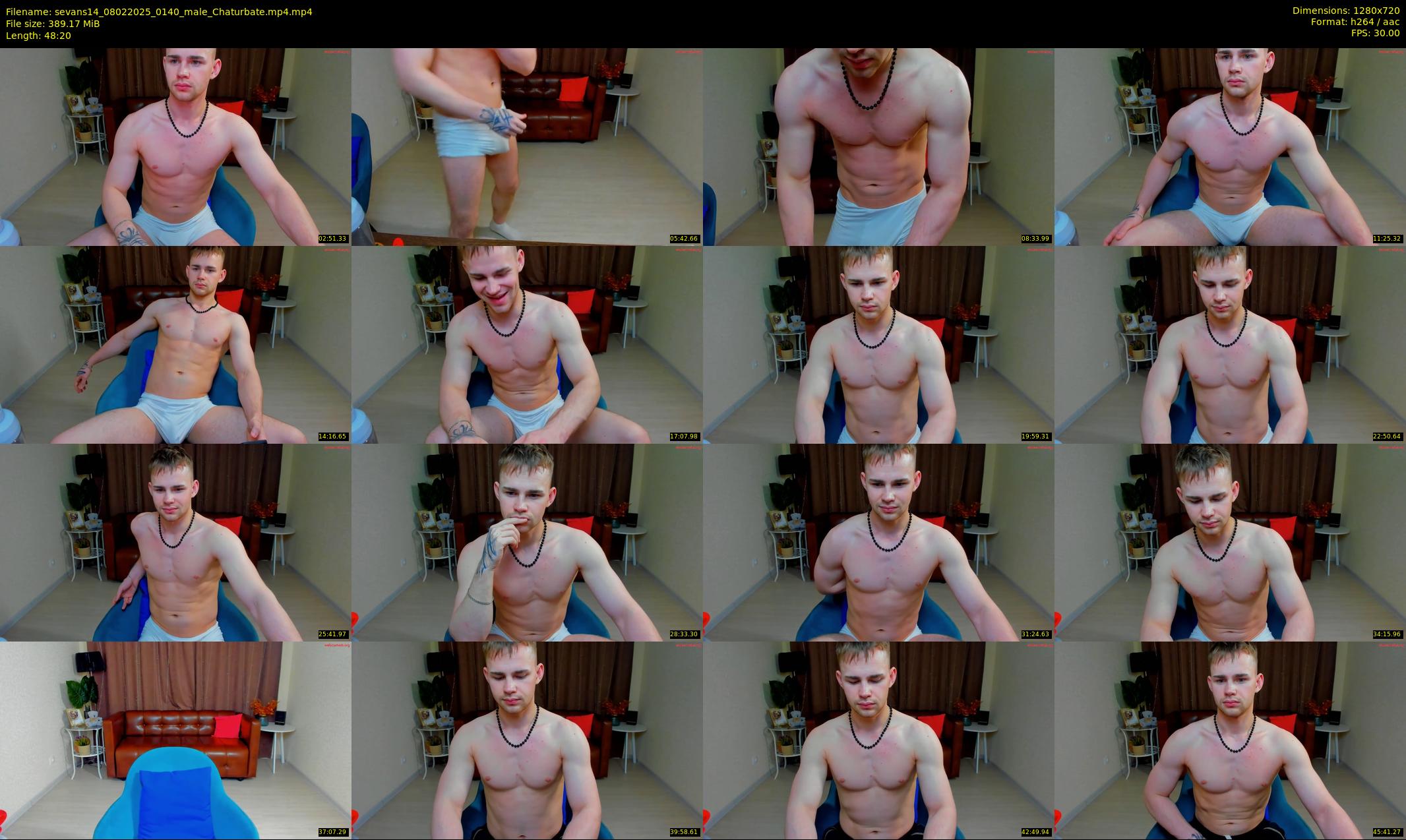 sevans14 — 49 minute Chaturbate male cam show recording, 720p, Feb 8, 2025