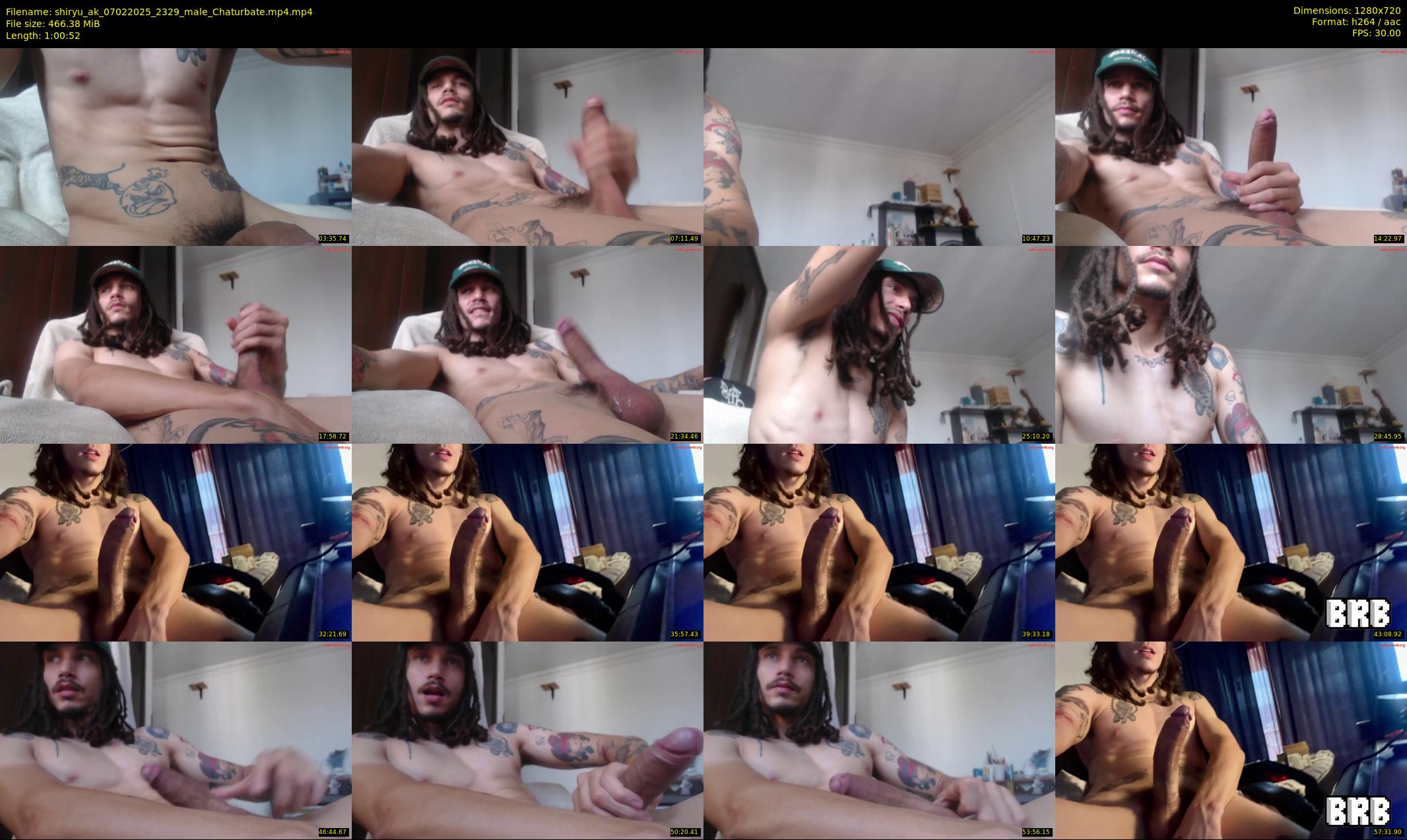 shiryu_ak — 61 minute Chaturbate male cam show recording, 720p, Feb 7, 2025