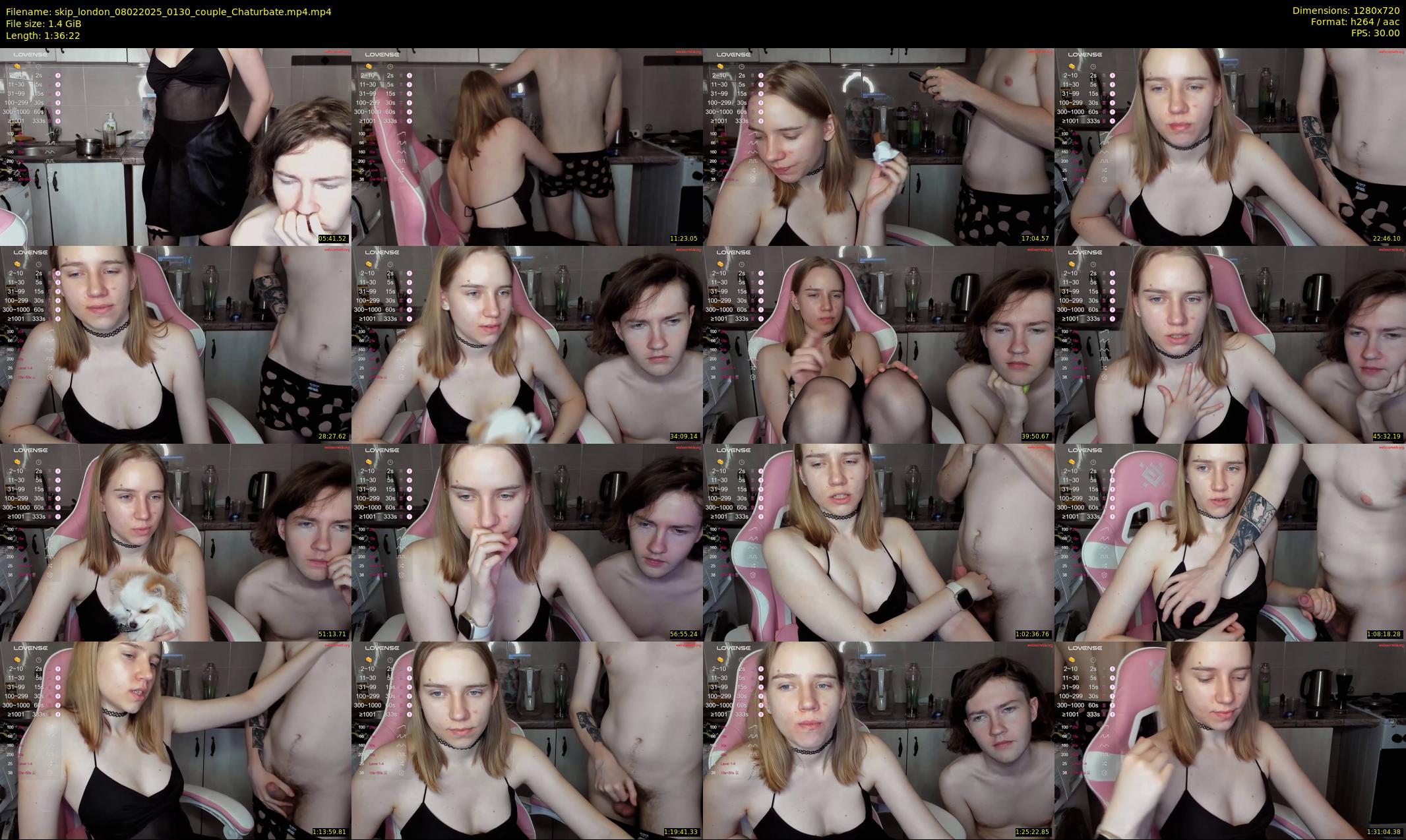 skip_london — 97 minute Chaturbate male cam show recording, 720p, Feb 8, 2025