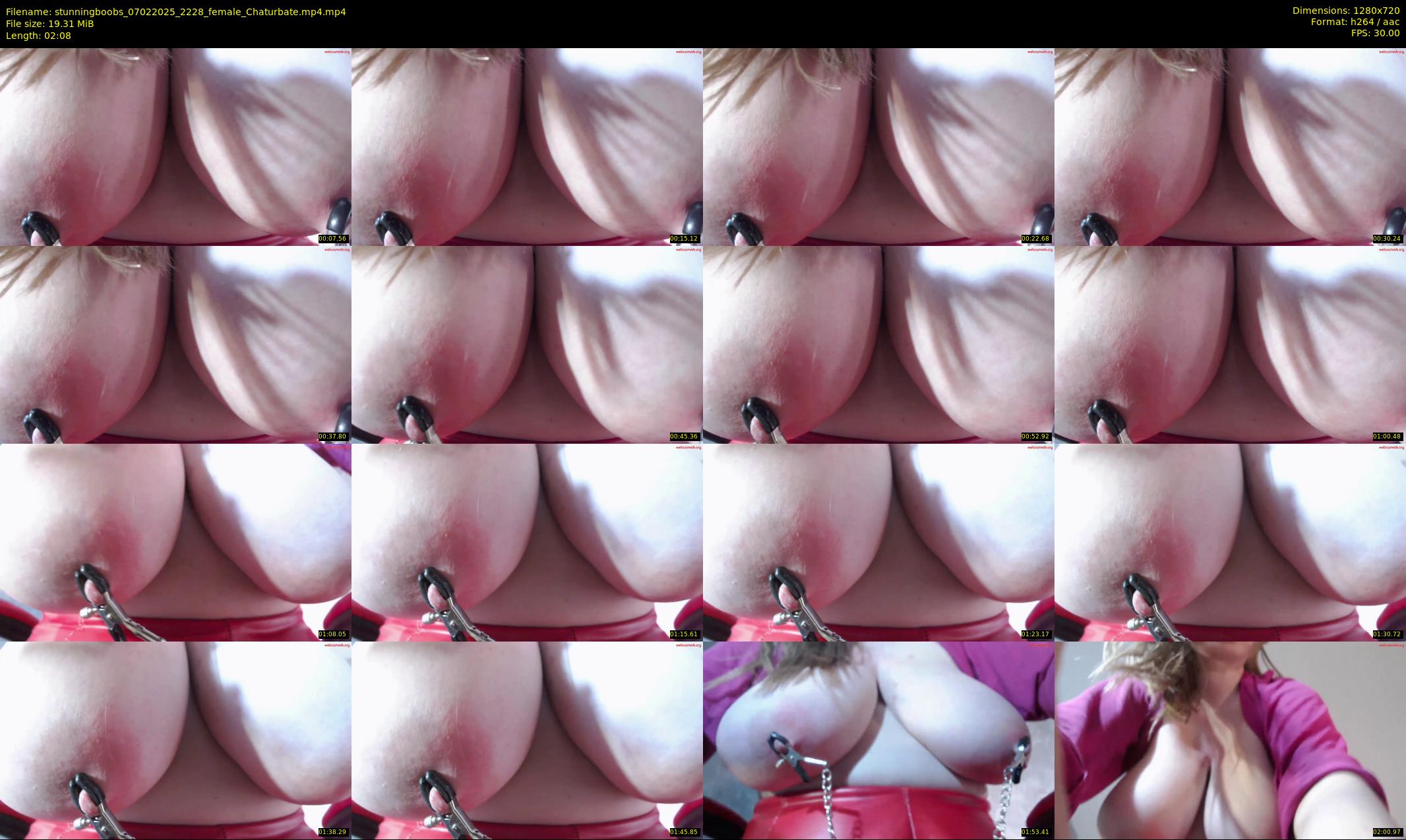 stunningboobs — 3 minute Chaturbate female cam show recording, 720p, Feb 7, 2025