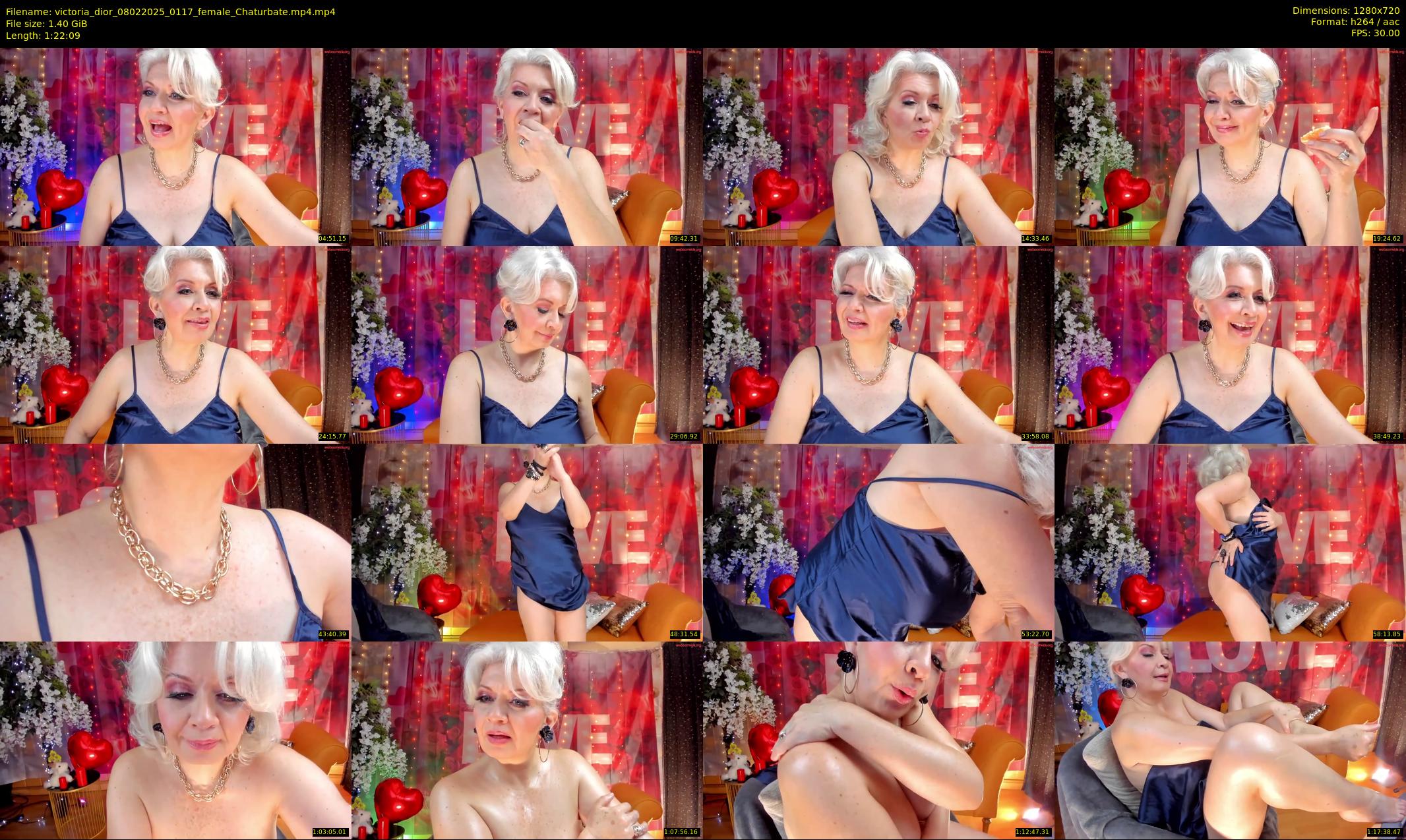 victoria_dior — 83 minute Chaturbate female cam show recording, 720p, Feb 8, 2025