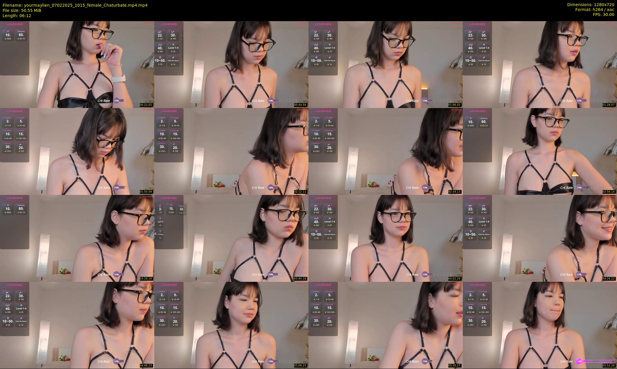 yourmaylien — 7 minute Chaturbate female cam show recording, 720p, Feb 7, 2025