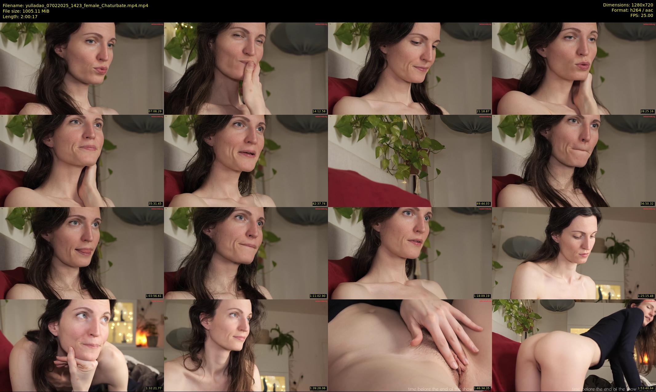 yulladao — 121 minute Chaturbate female cam show recording, 720p, Feb 7, 2025