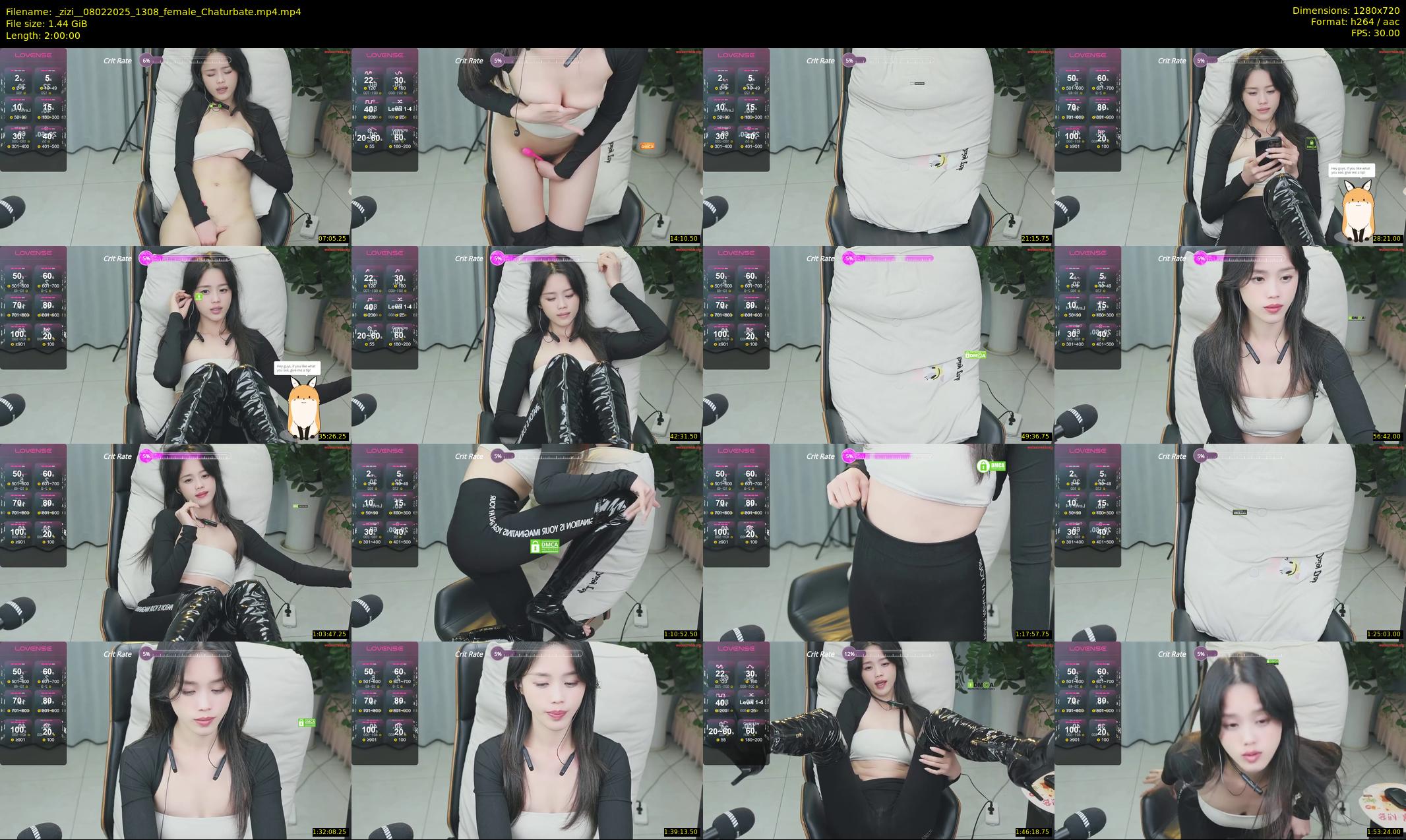 _zizi_ — 120 minute Chaturbate female cam show recording, 720p, Feb 8, 2025