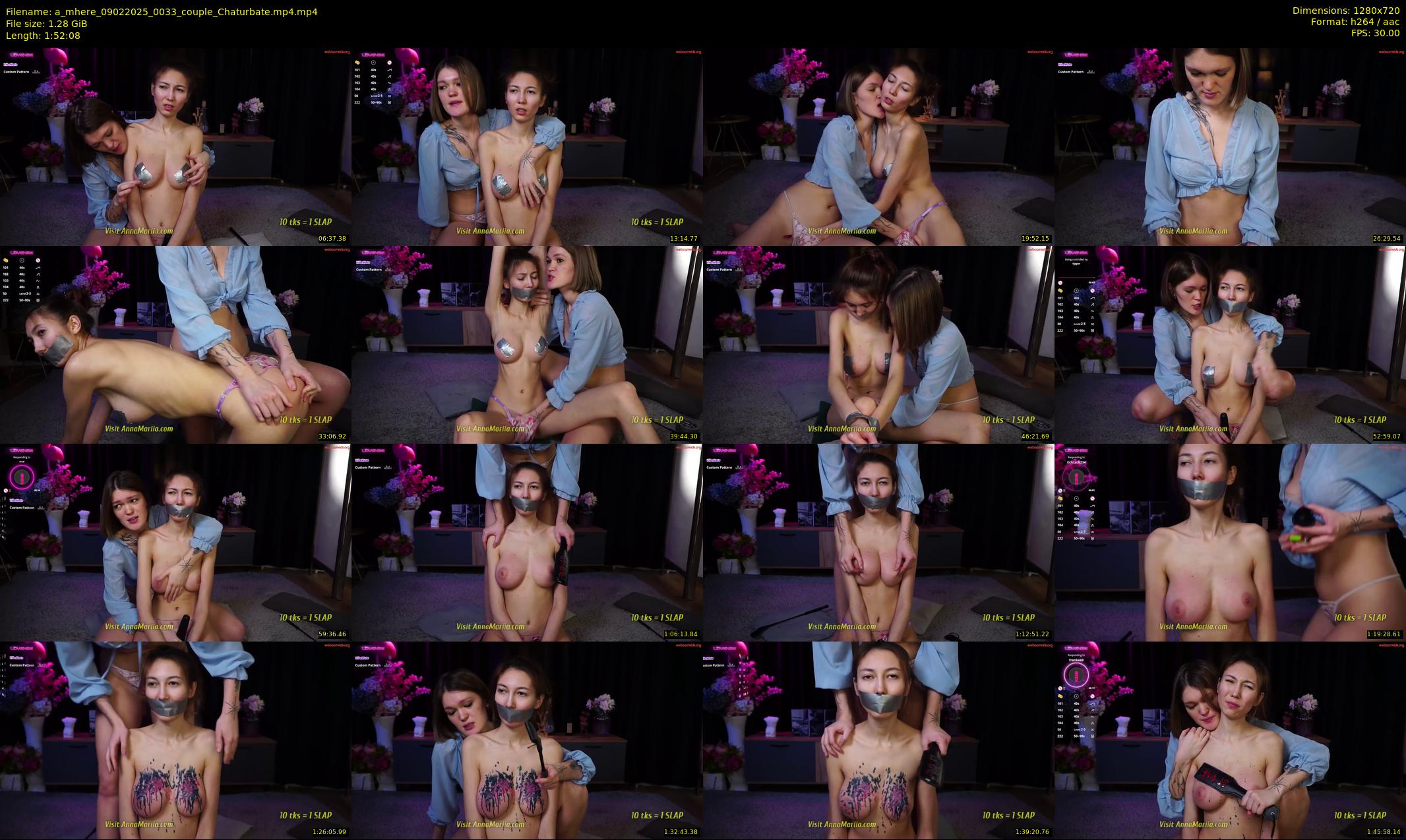 a_mhere — 113 minute Chaturbate couple cam show recording, 720p, Feb 9, 2025