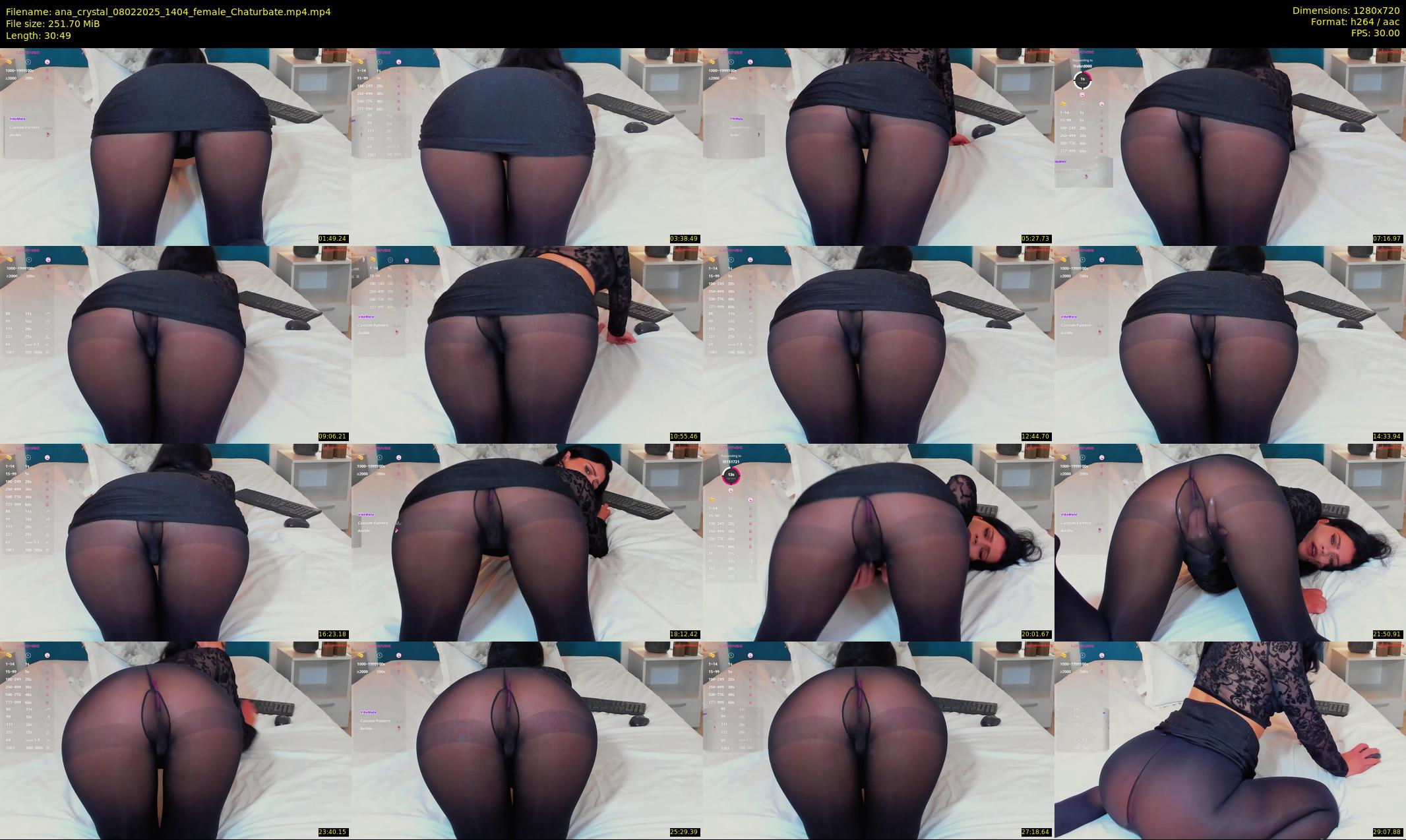 ana_crystal — 31 minute Chaturbate female cam show recording, 720p, Feb 8, 2025