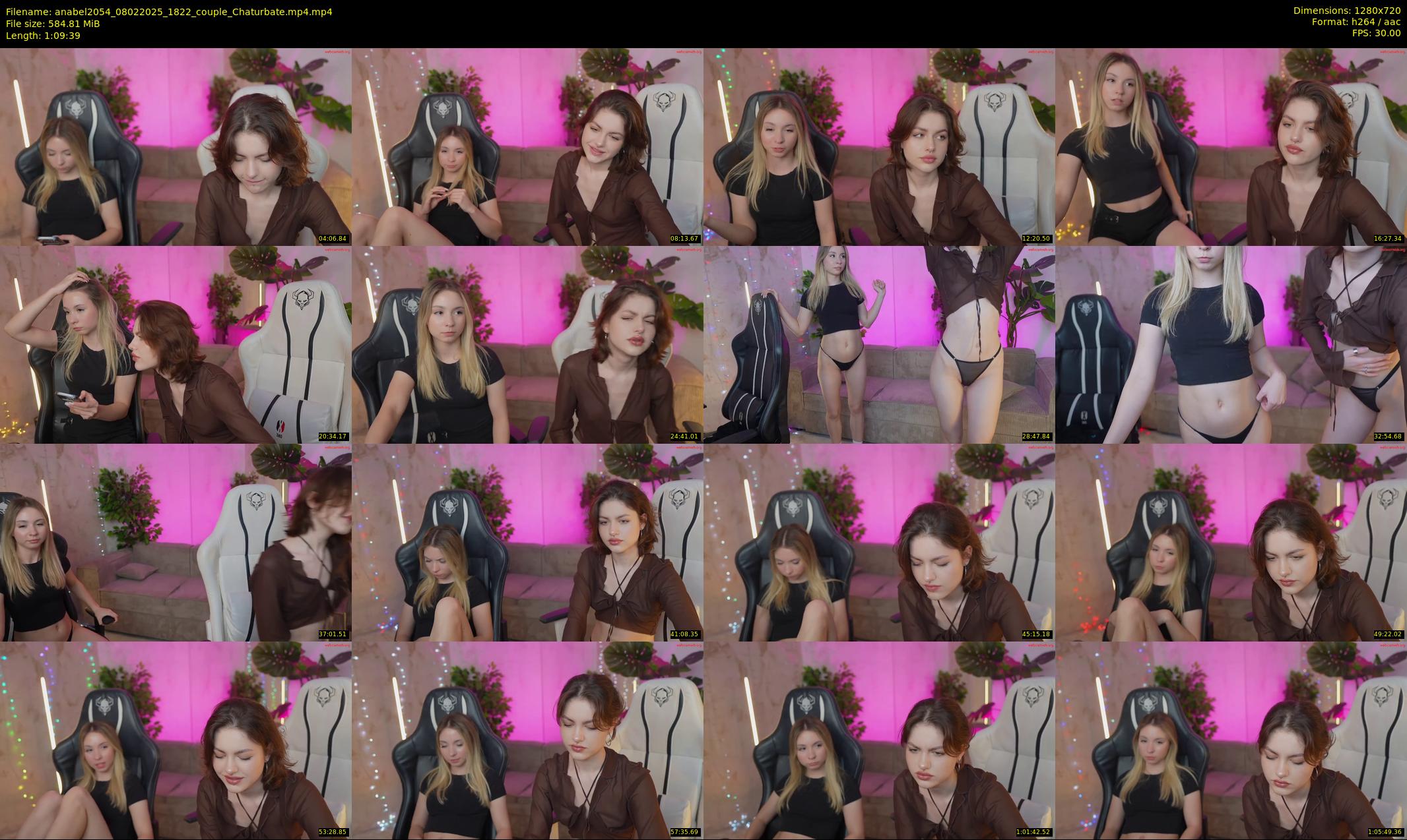 anabel2054 — 70 minute Chaturbate female cam show recording, 720p, Feb 8, 2025