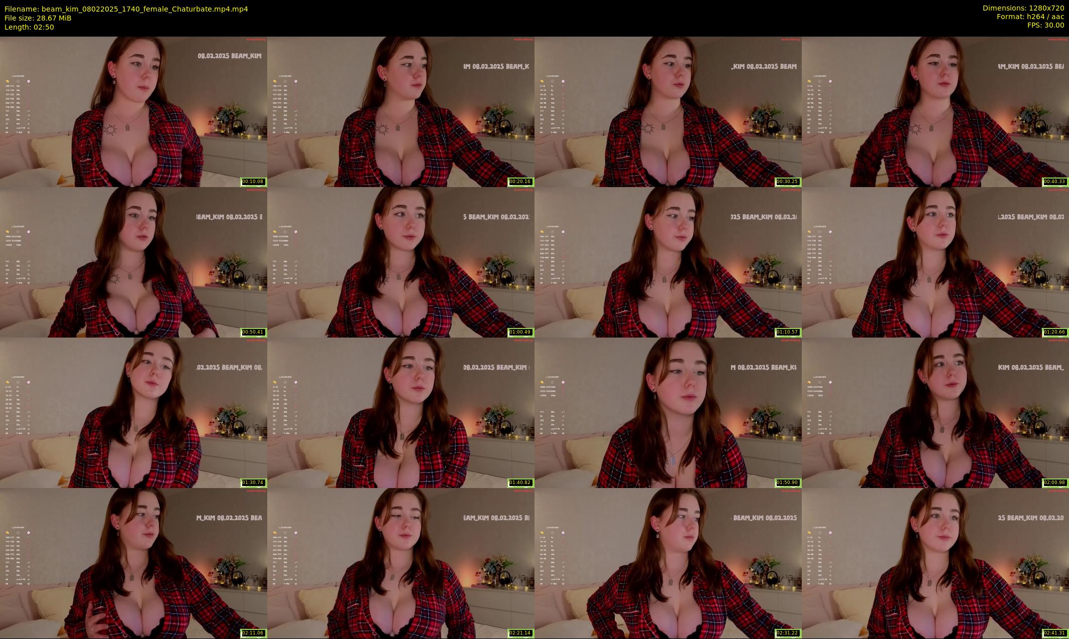 beam_kim — 3 minute Chaturbate female cam show recording, 720p, Feb 8, 2025