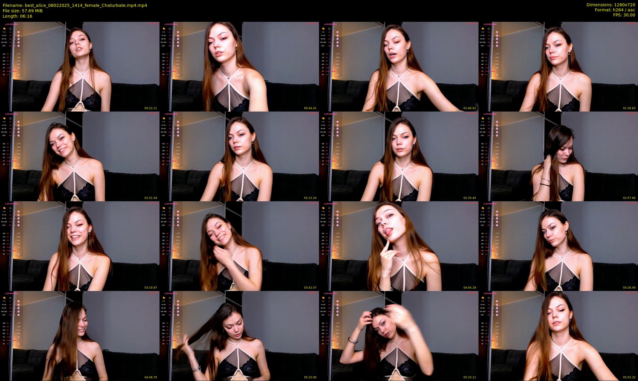 best_alice — 7 minute Chaturbate female cam show recording, 720p, Feb 8, 2025