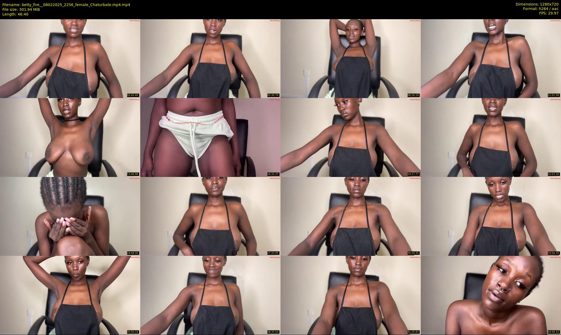 betty_fire_ — 47 minute Chaturbate female cam show recording, 720p, Feb 8, 2025