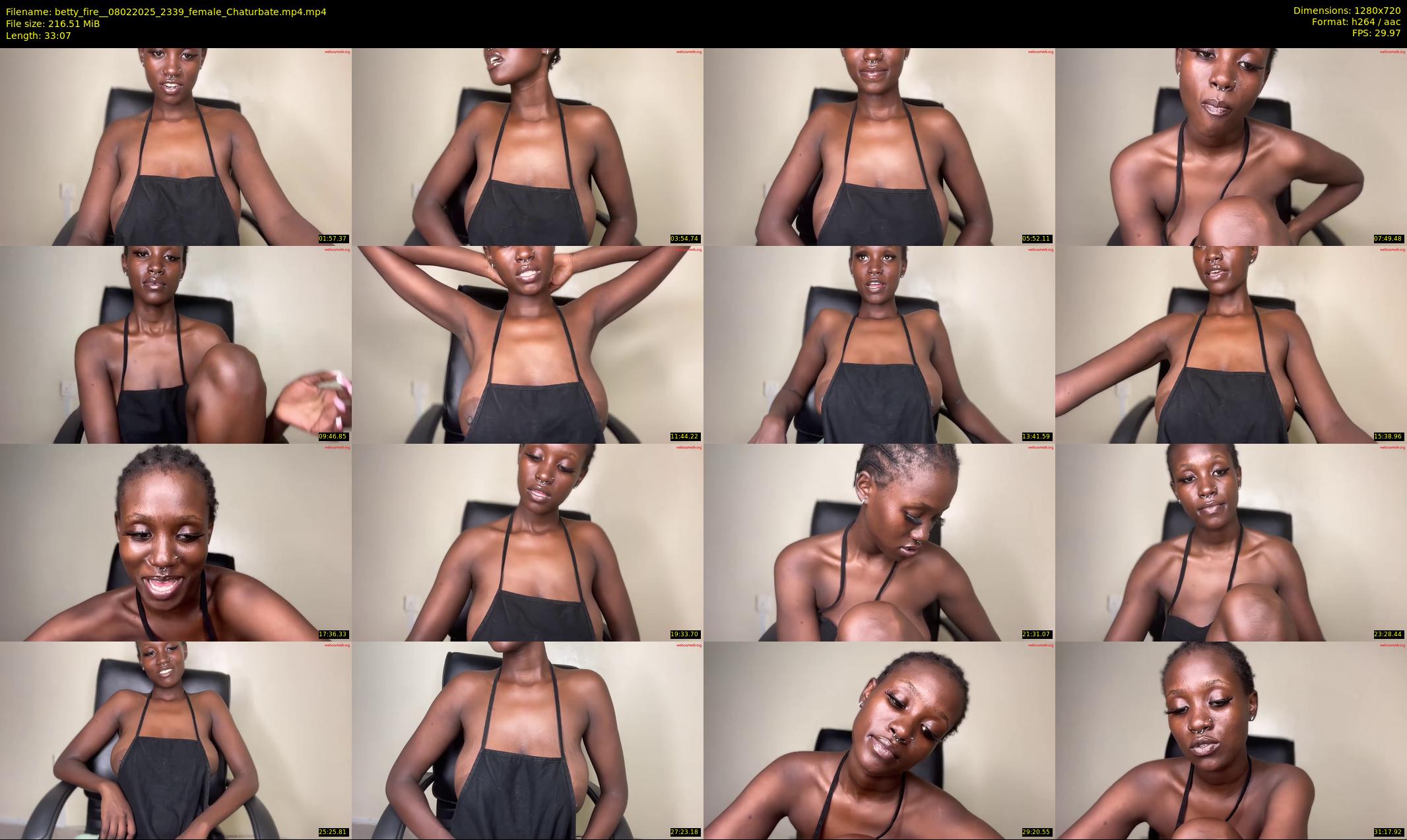 betty_fire_ — 34 minute Chaturbate female cam show recording, 720p, Feb 8, 2025