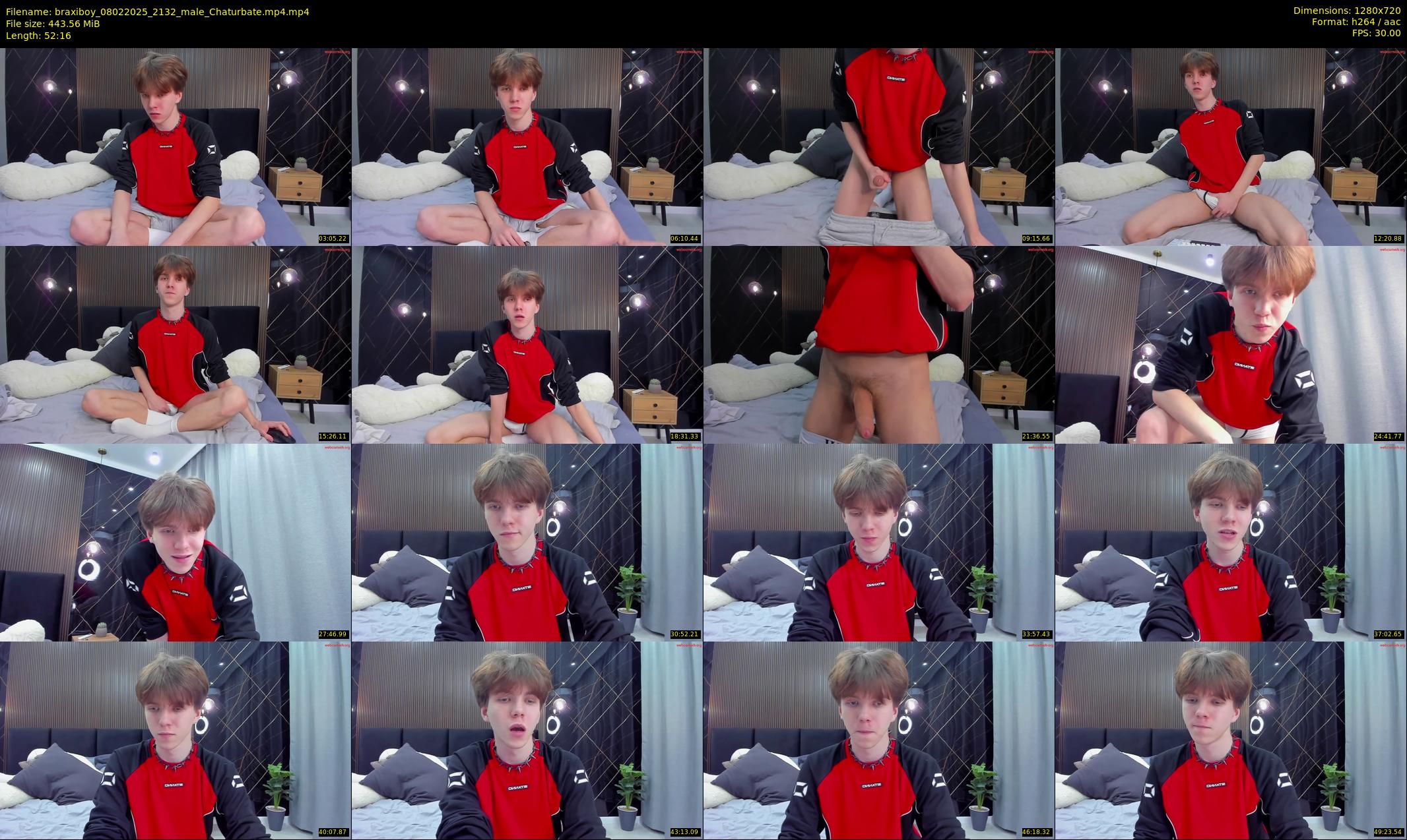 braxiboy — 53 minute Chaturbate male cam show recording, 720p, Feb 8, 2025