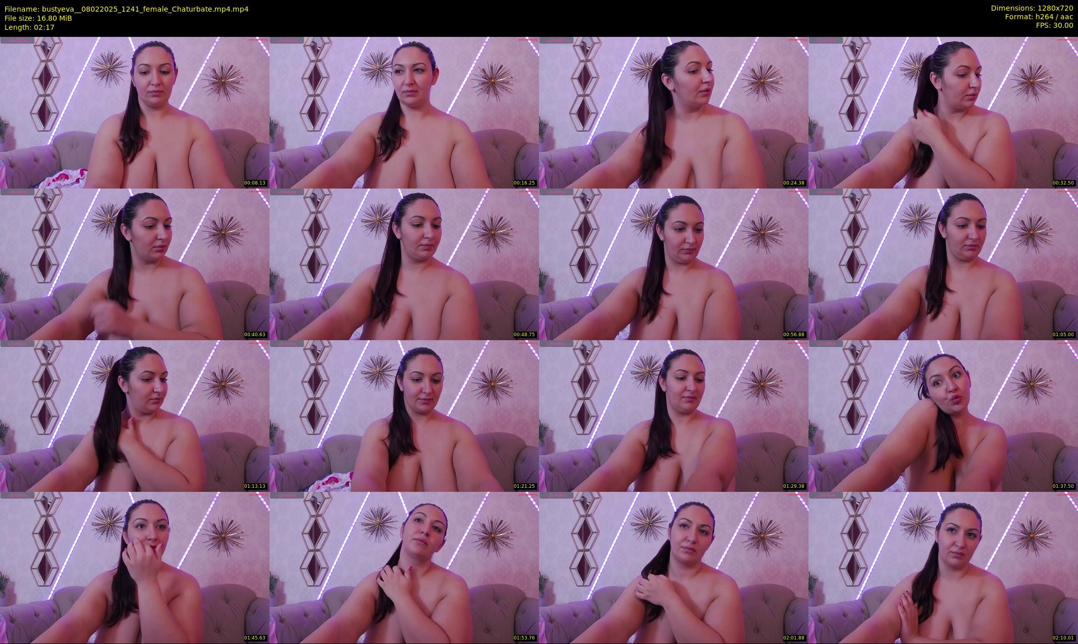 bustyeva_ — 3 minute Chaturbate female cam show recording, 720p, Feb 8, 2025