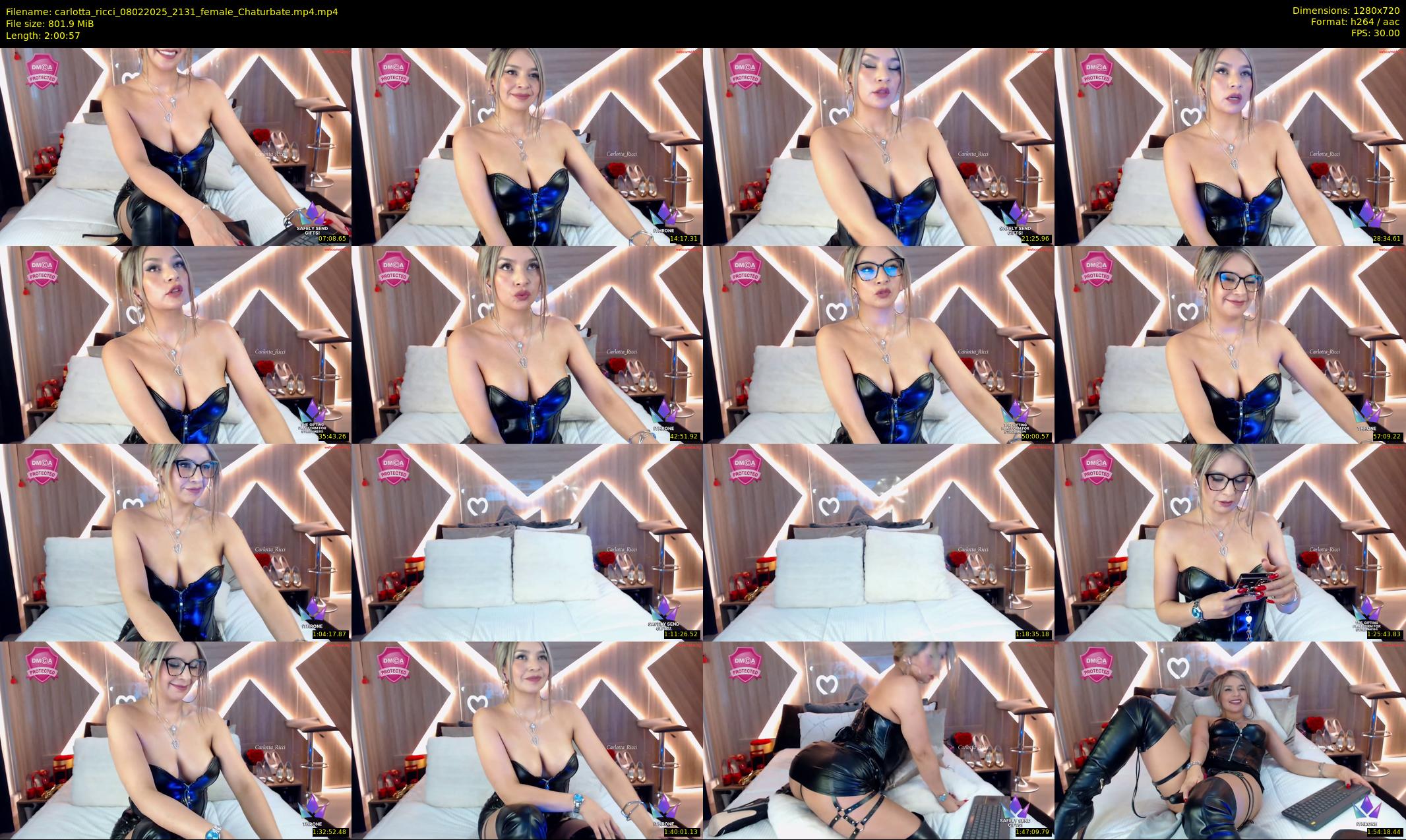 carlotta_ricci — 121 minute Chaturbate female cam show recording, 720p, Feb 8, 2025