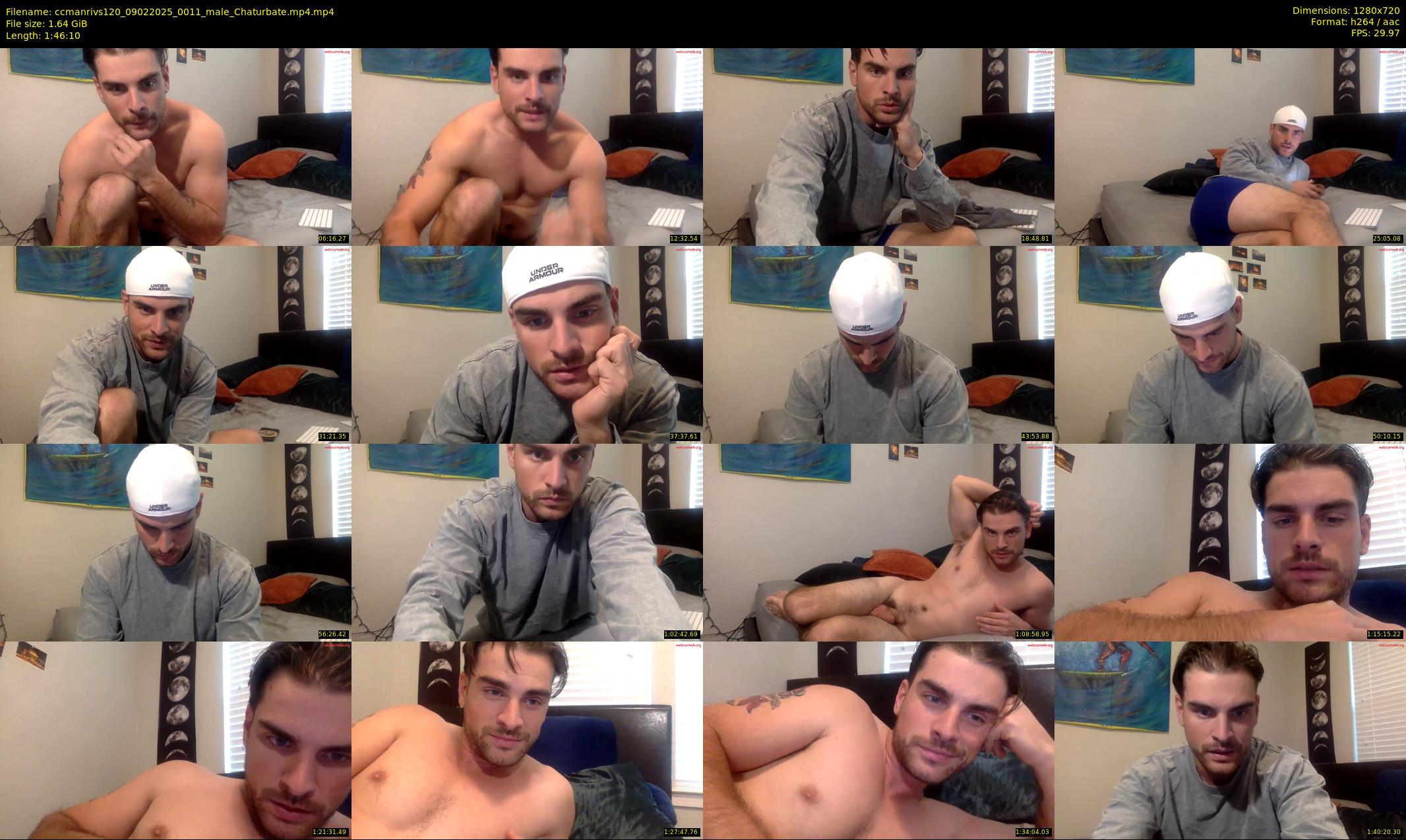 ccmanrivs120 — 107 minute Chaturbate male cam show recording, 720p, Feb 9, 2025