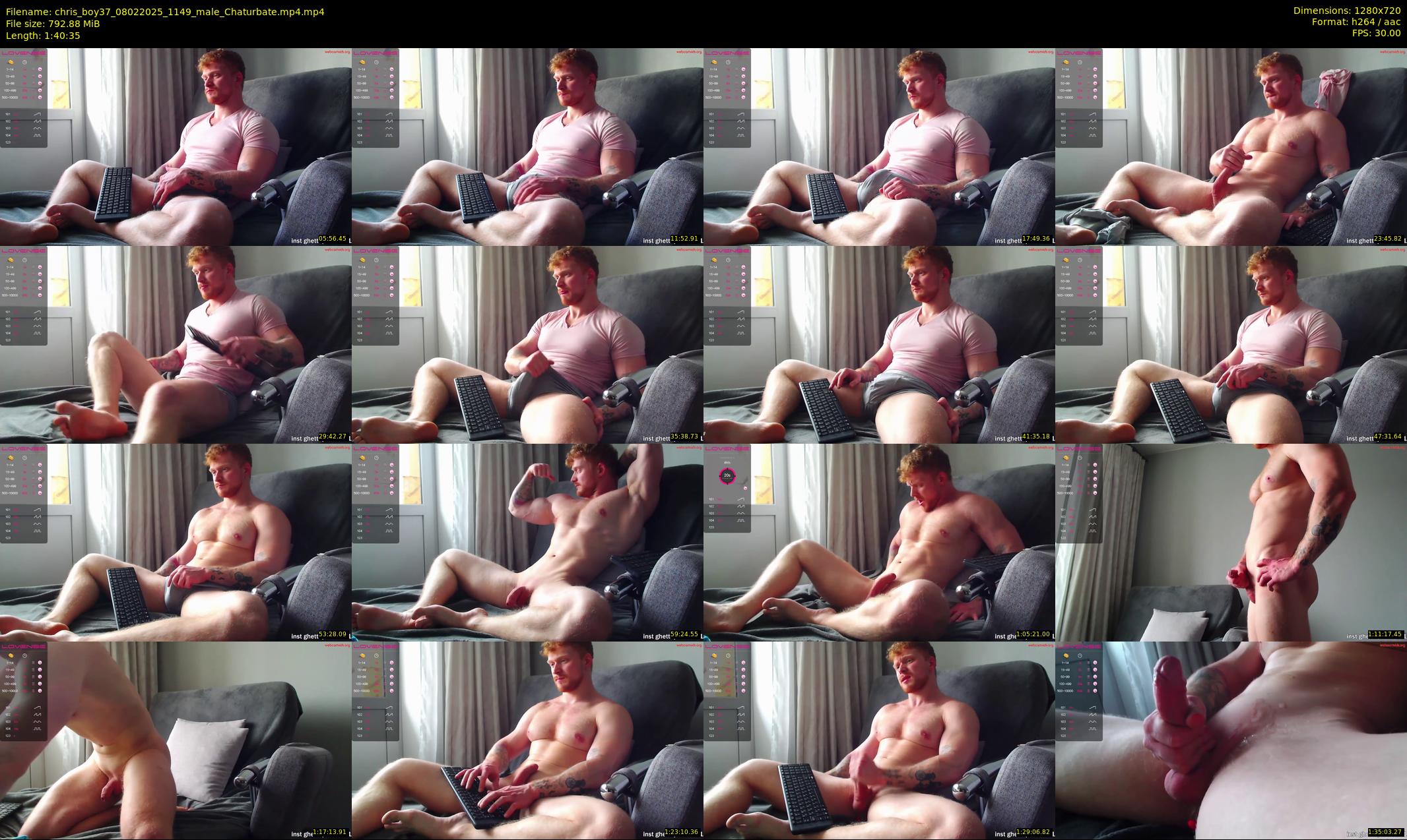 chris_boy37 — 101 minute Chaturbate male cam show recording, 720p, Feb 8, 2025