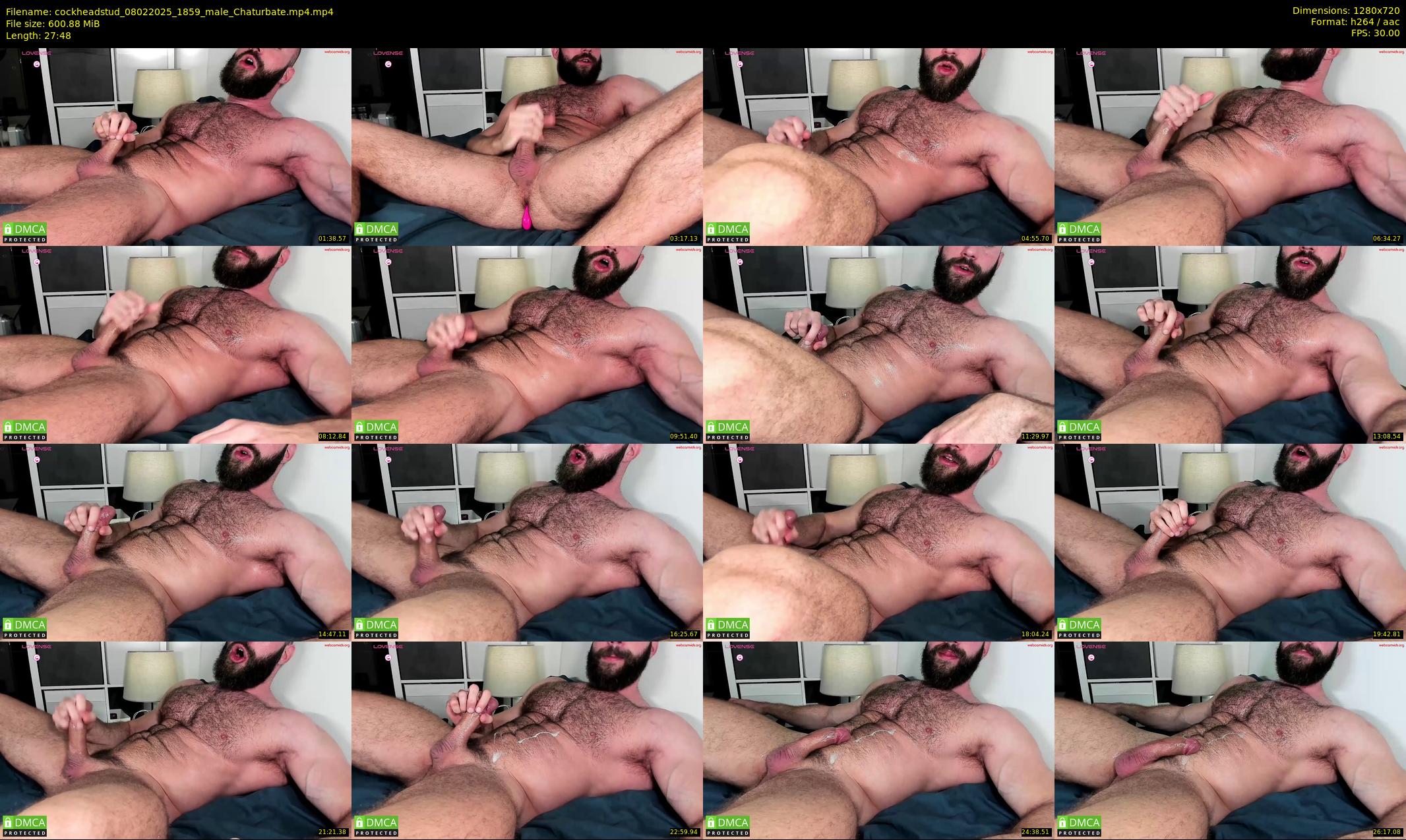 cockheadstud — 28 minute Chaturbate male cam show recording, 720p, Feb 8, 2025