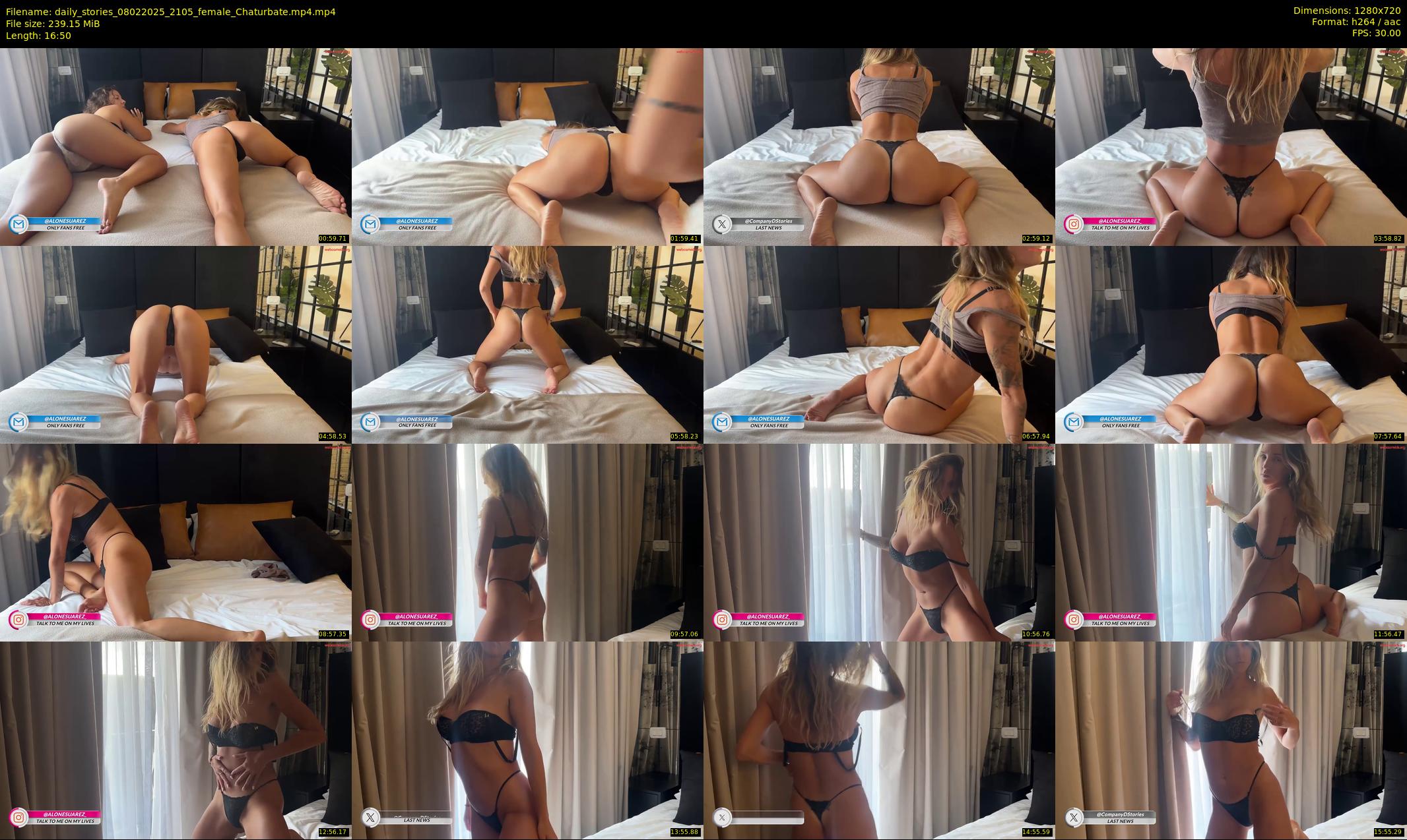 daily_stories — 17 minute Chaturbate couple cam show recording, 720p, Feb 8, 2025
