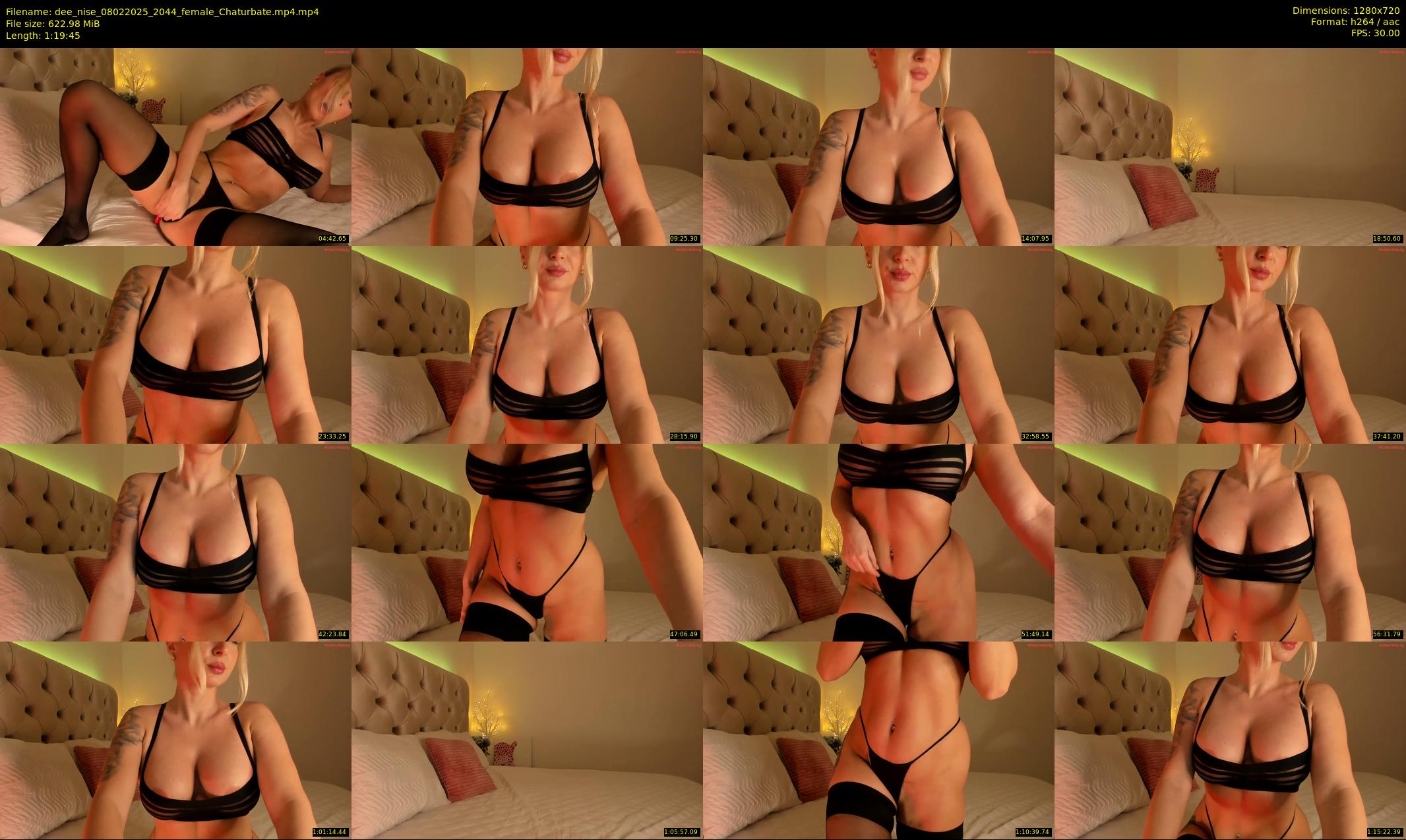 dee_nise — 80 minute Chaturbate female cam show recording, 720p, Feb 8, 2025