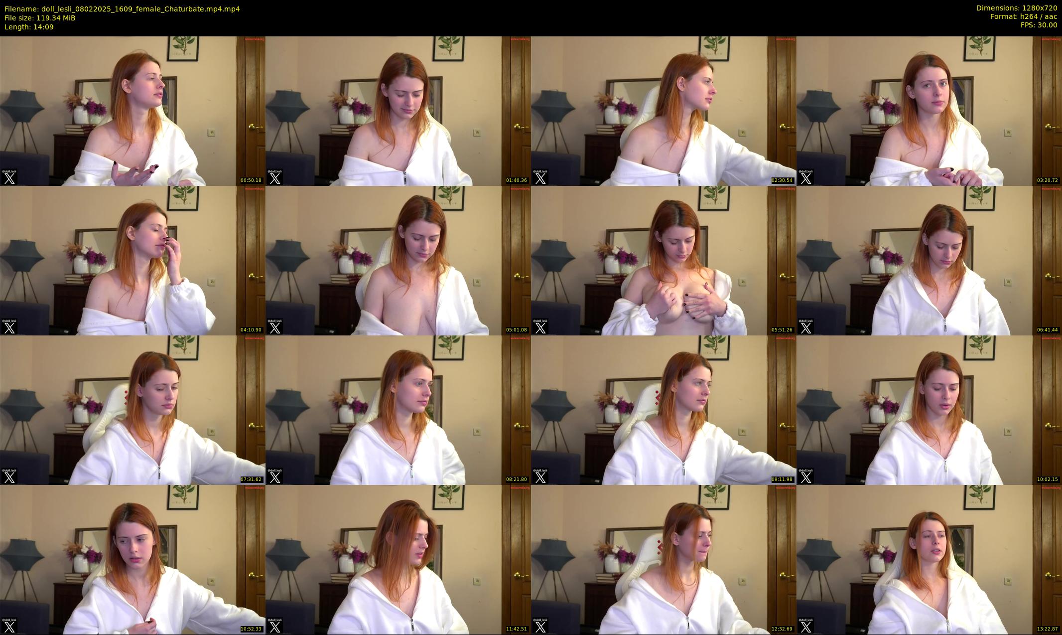doll_lesli — 15 minute Chaturbate female cam show recording, 720p, Feb 8, 2025